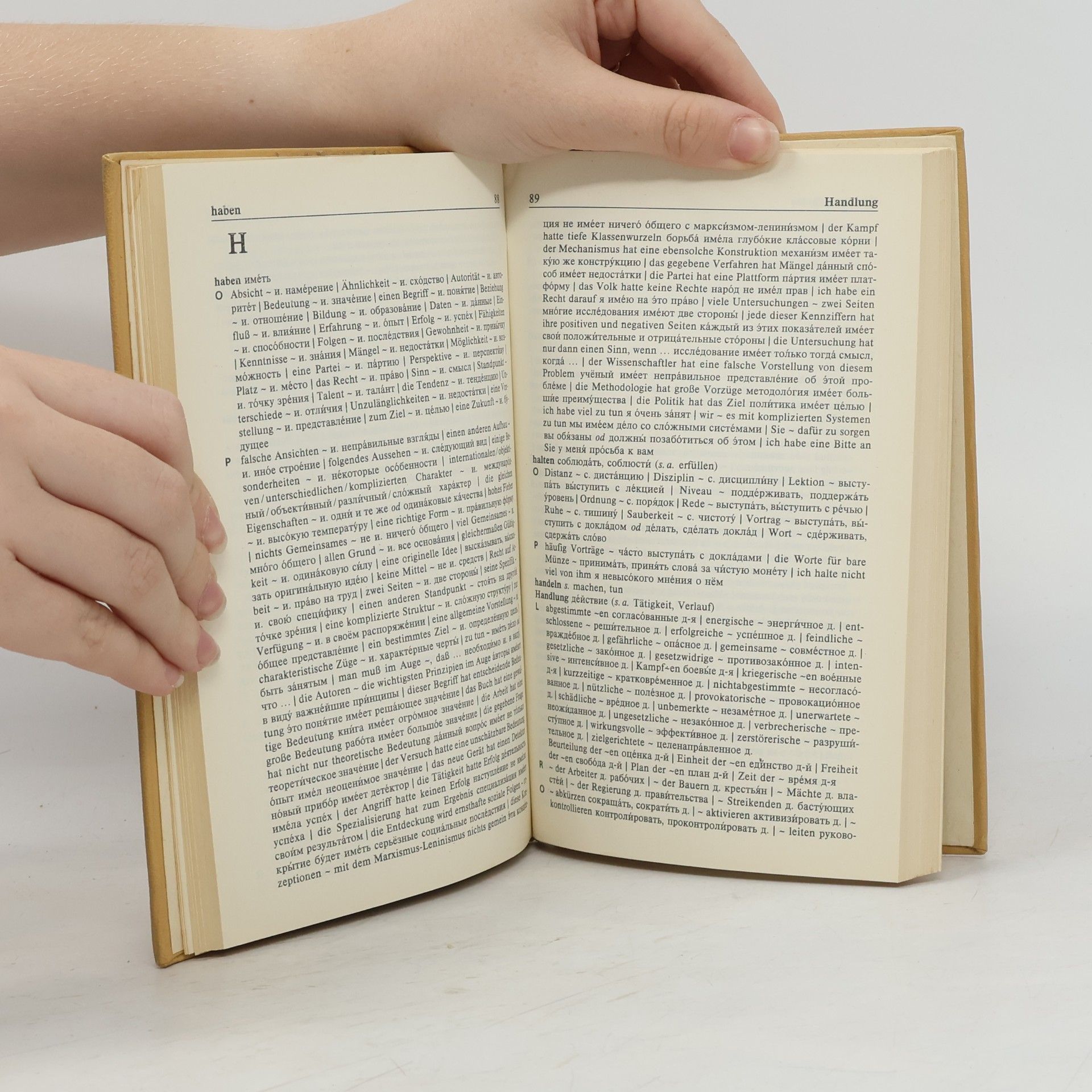 Otto Troebes Fügungswörterbuch deutsch russisch