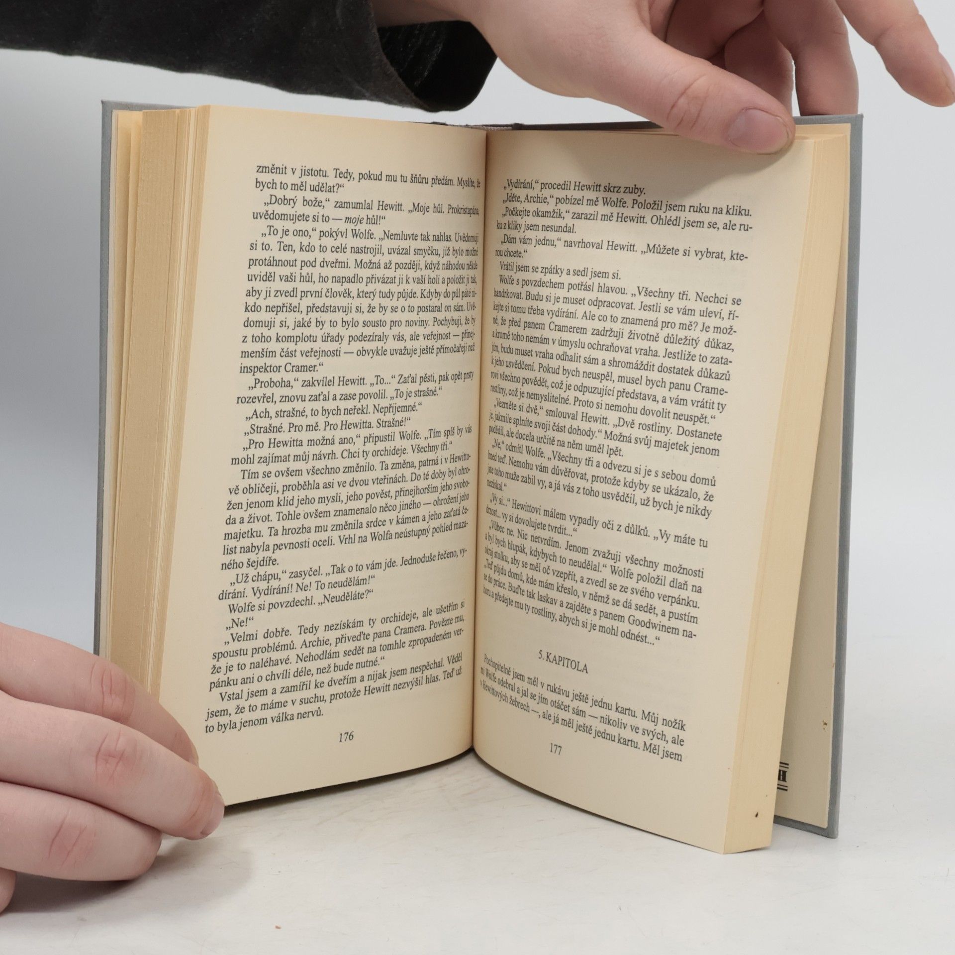 Rex Stout Tři případy pěstitele orchidejí