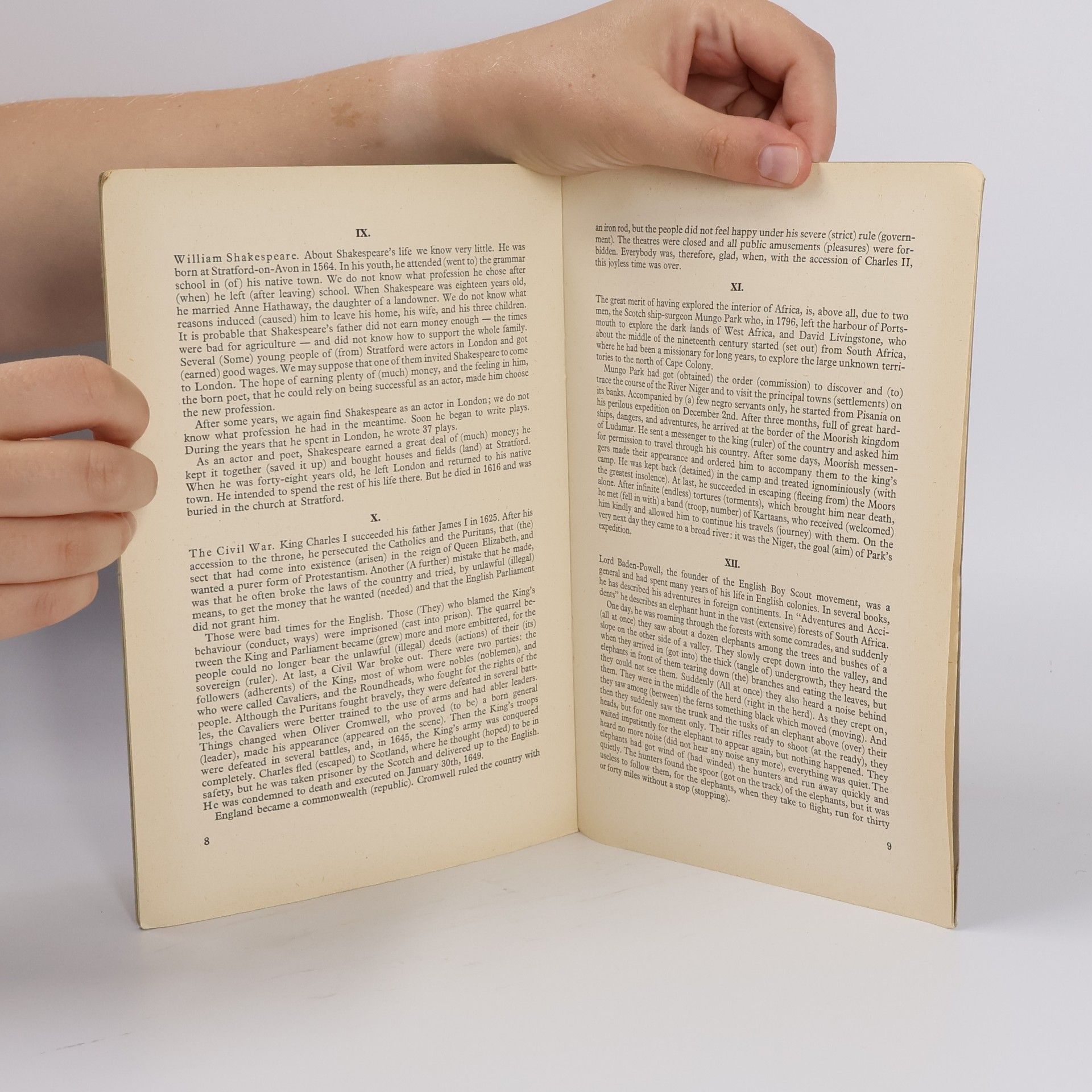 Gustav Schad Schlüssel zu den deutschen Übersetzungsstücken in A New English Manual IV.