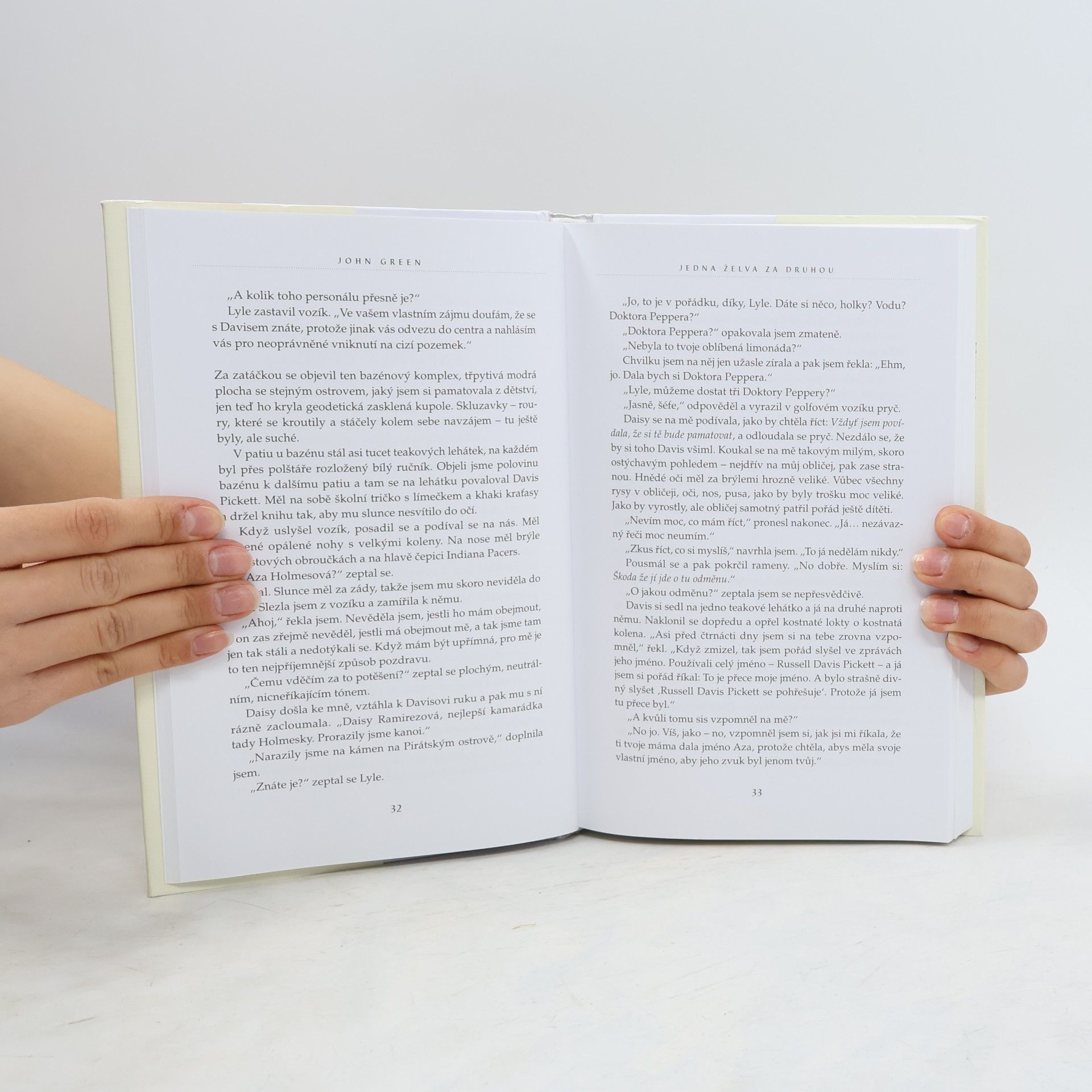 John Green Jedna želva za druhou