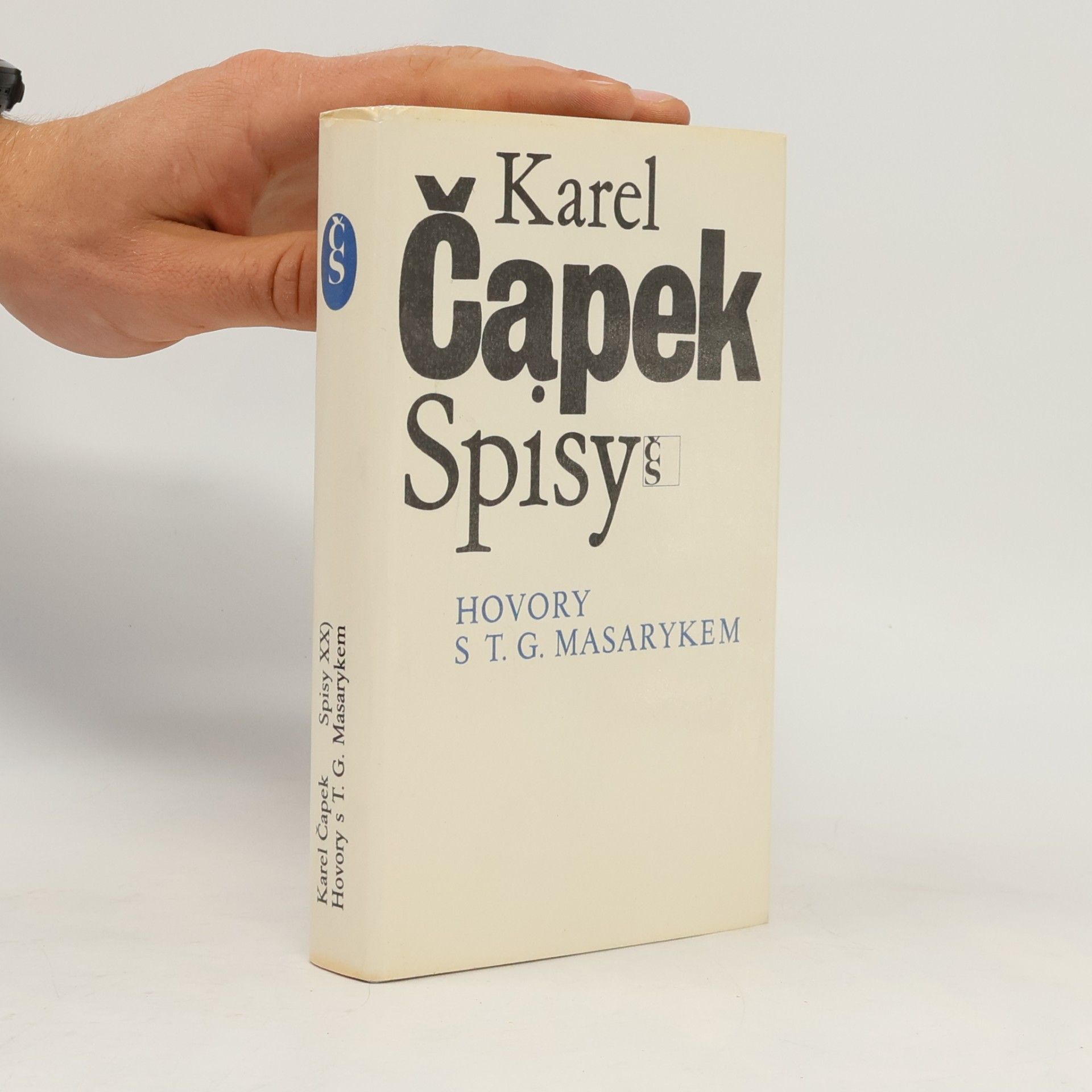 Karel Čapek Hovory s T. G. Masarykem
