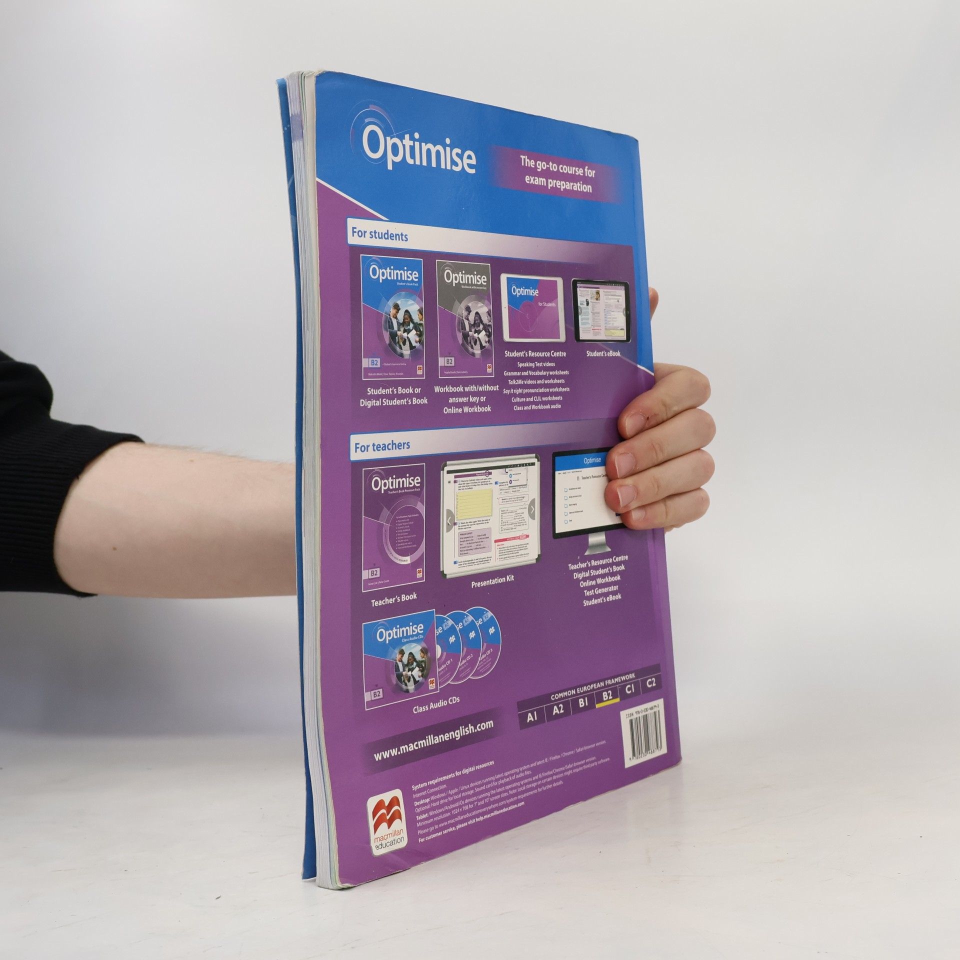 Malcolm Mann Optimise. B2, Student's book
