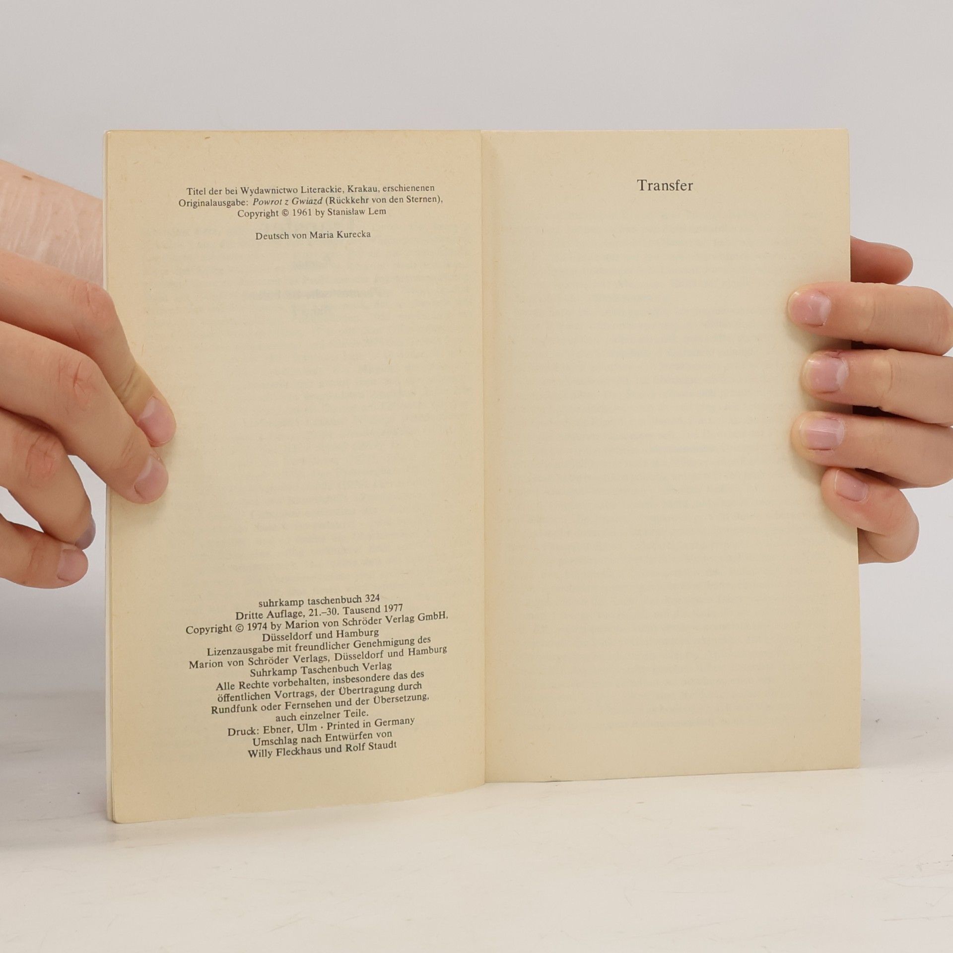 Stanisław Lem Transfer