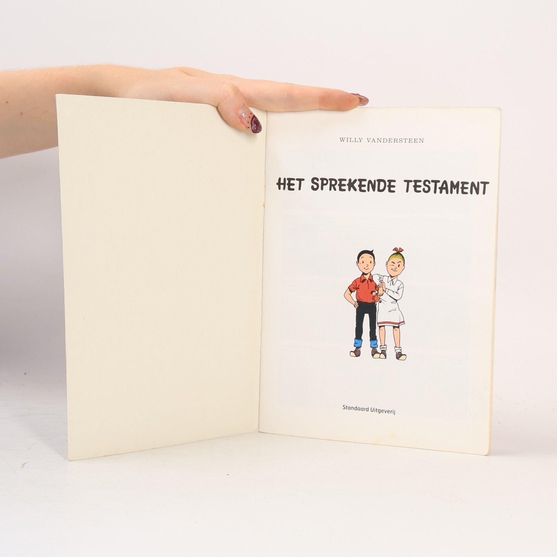 Willy Vandesteen Suske en Wiske – Het sprekende testament