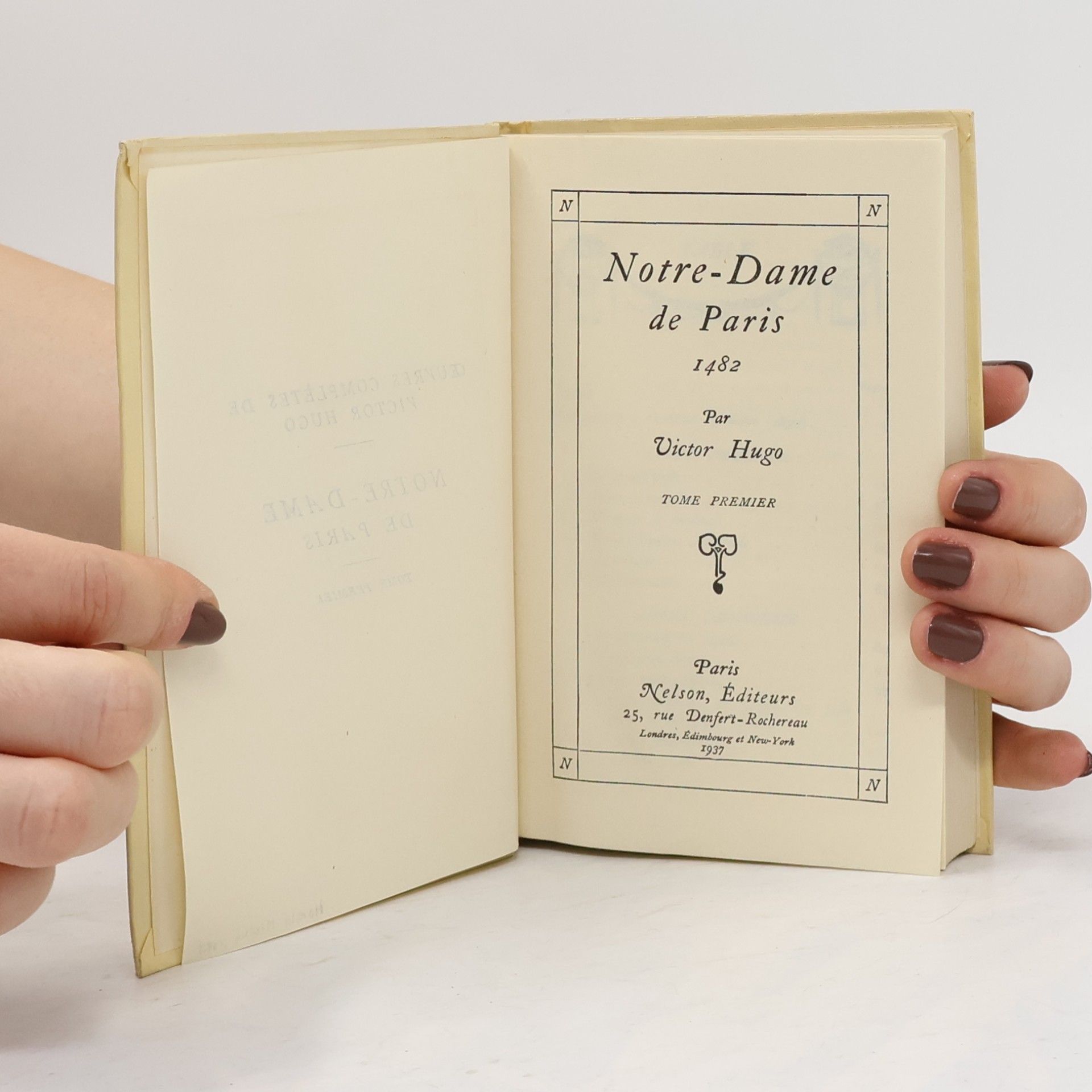 Victor Hugo Notre-Dame de Paris