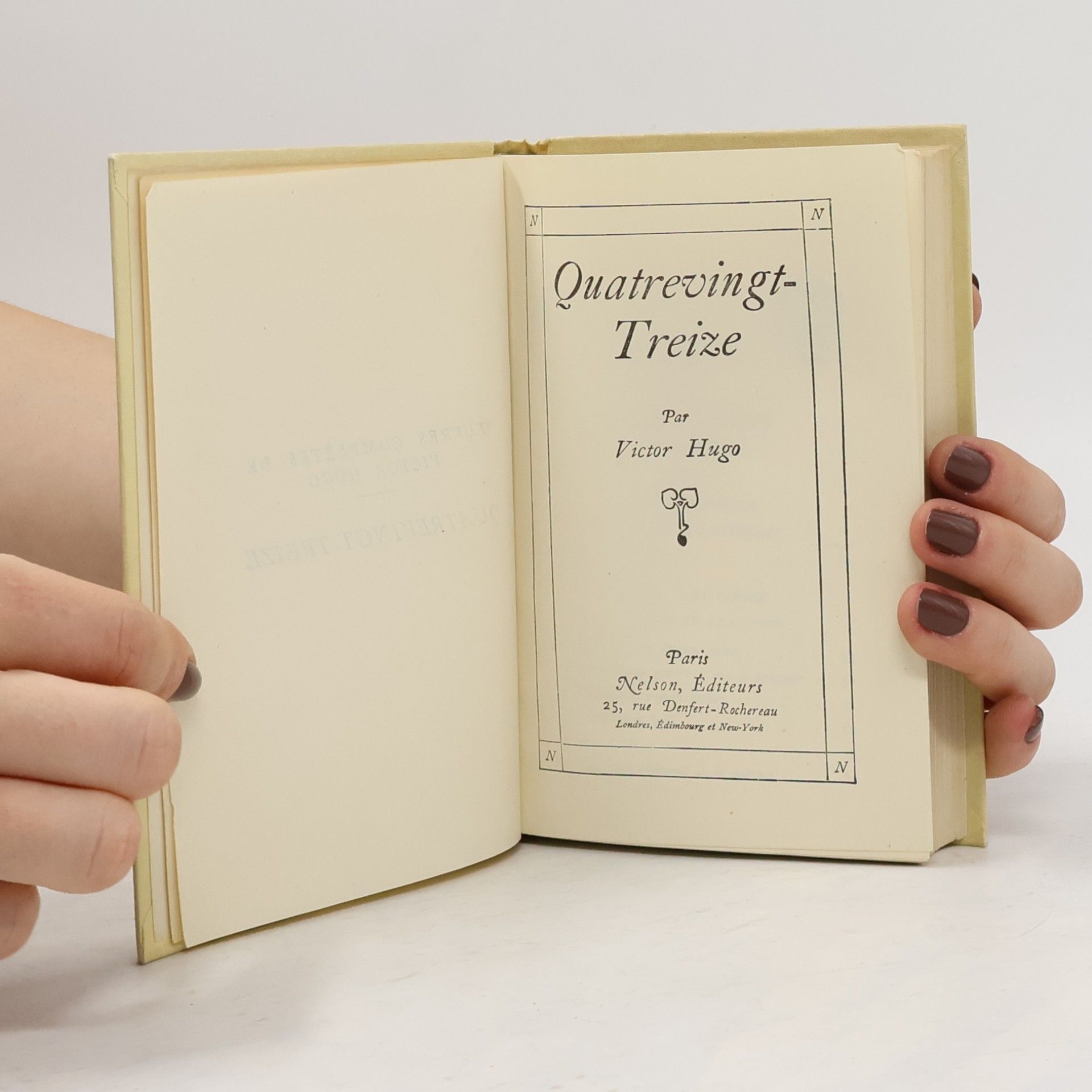 Victor Hugo Quatrevingt-treize
