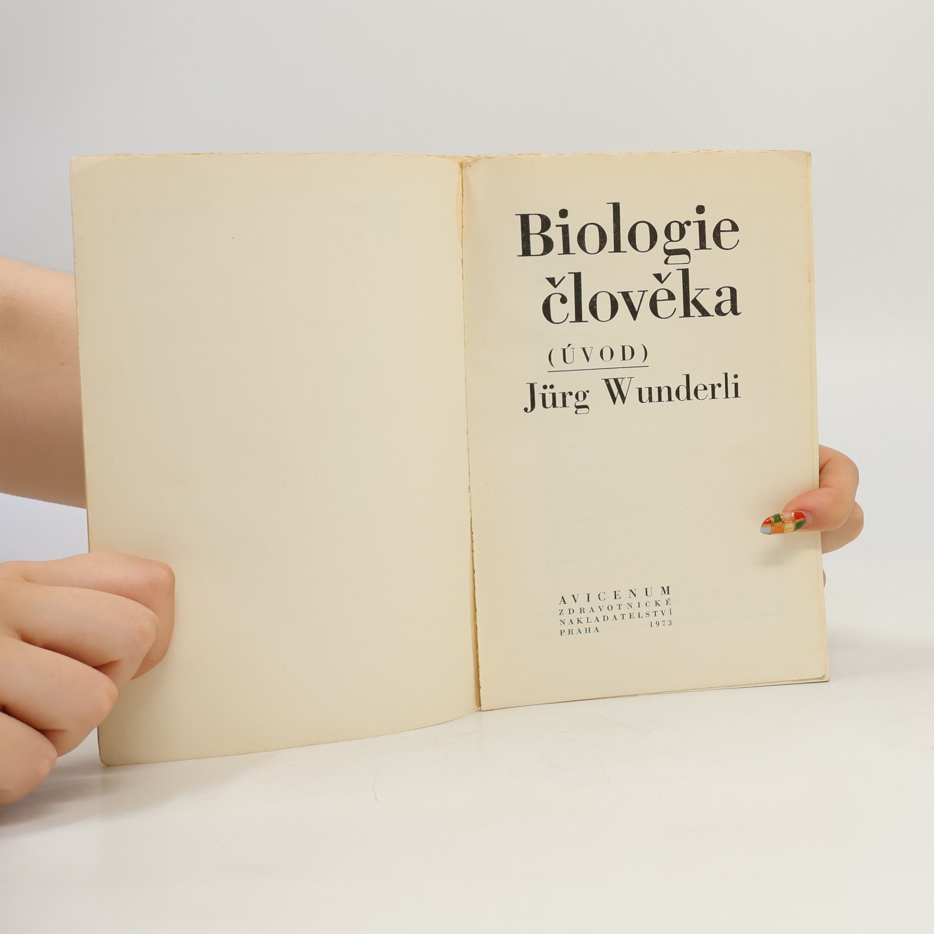 Jürg Wunderli Biologie člověka