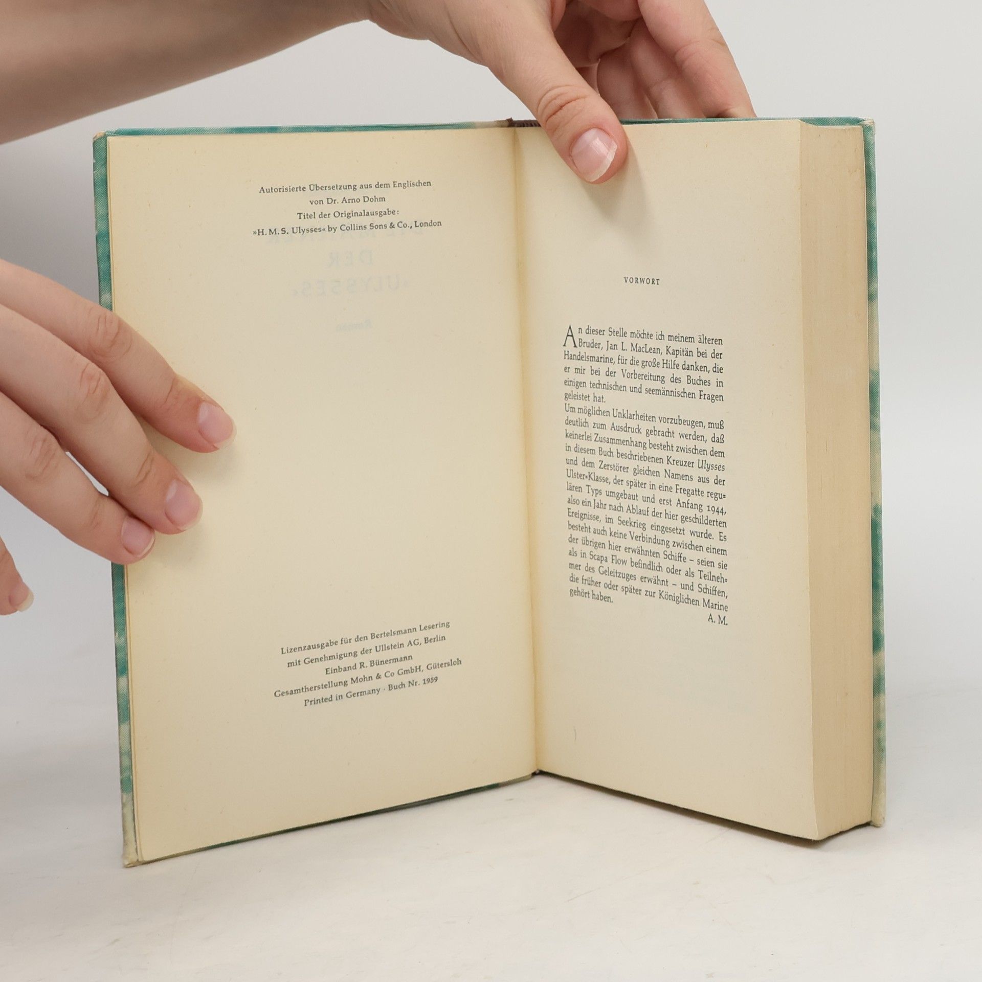 Alistair MacLean Die Männer der Ulysses