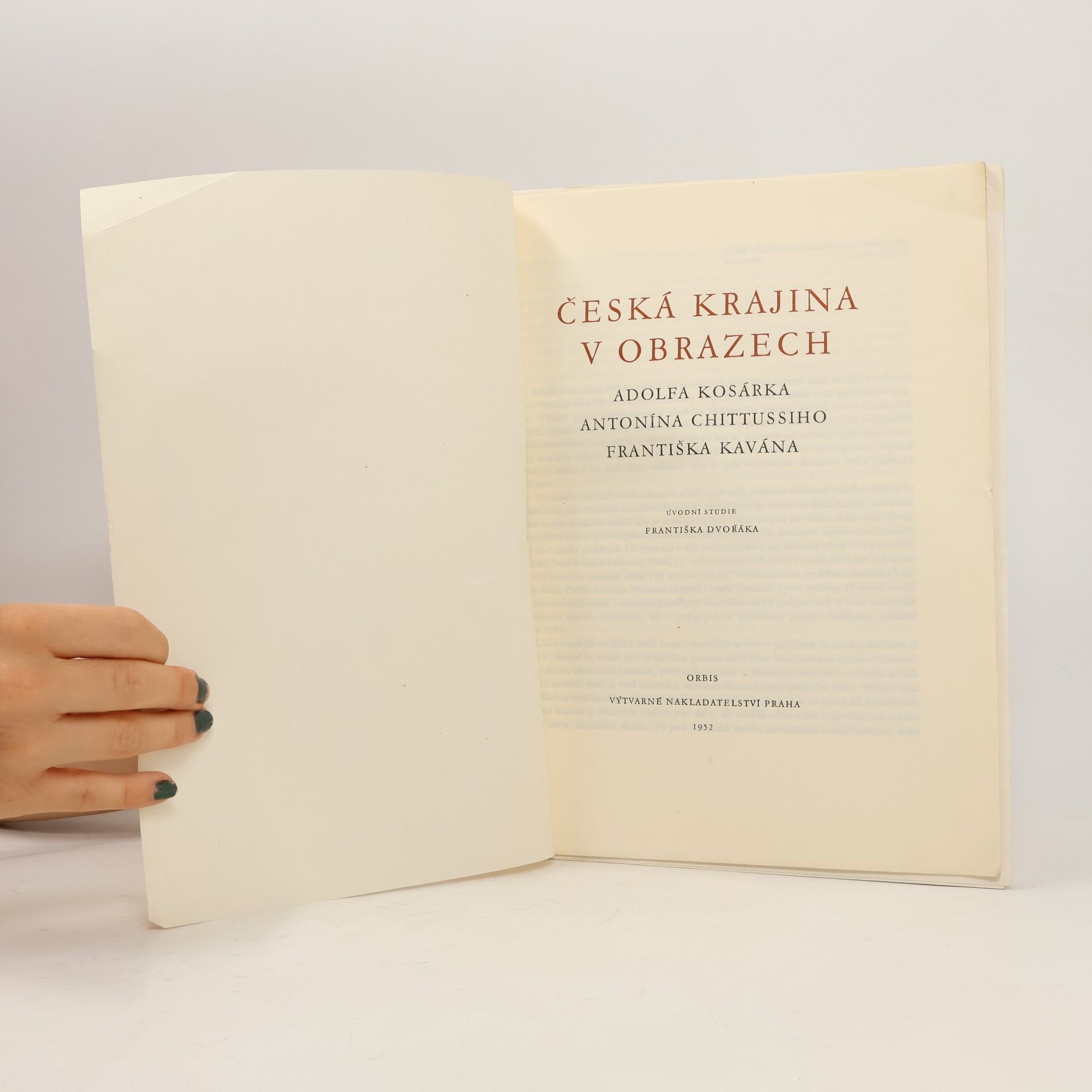 Adolf Kosárek Česká krajina v obrazech Adolfa Kosárka, Antonína Chittussiho, Františka Kavána