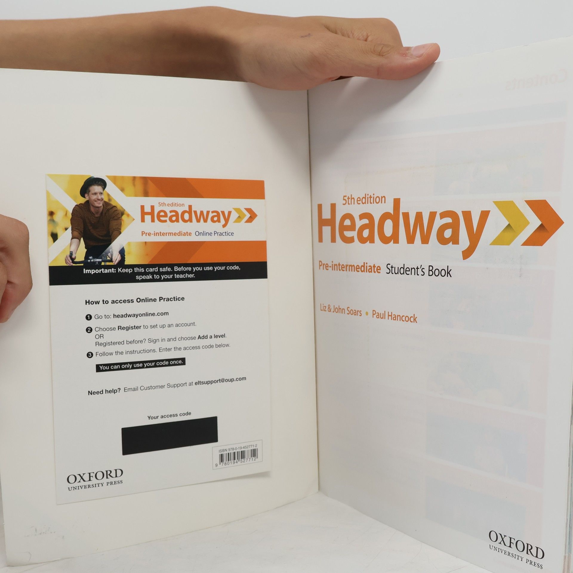 Liz Soars Headway : pre-intermediate : student's book