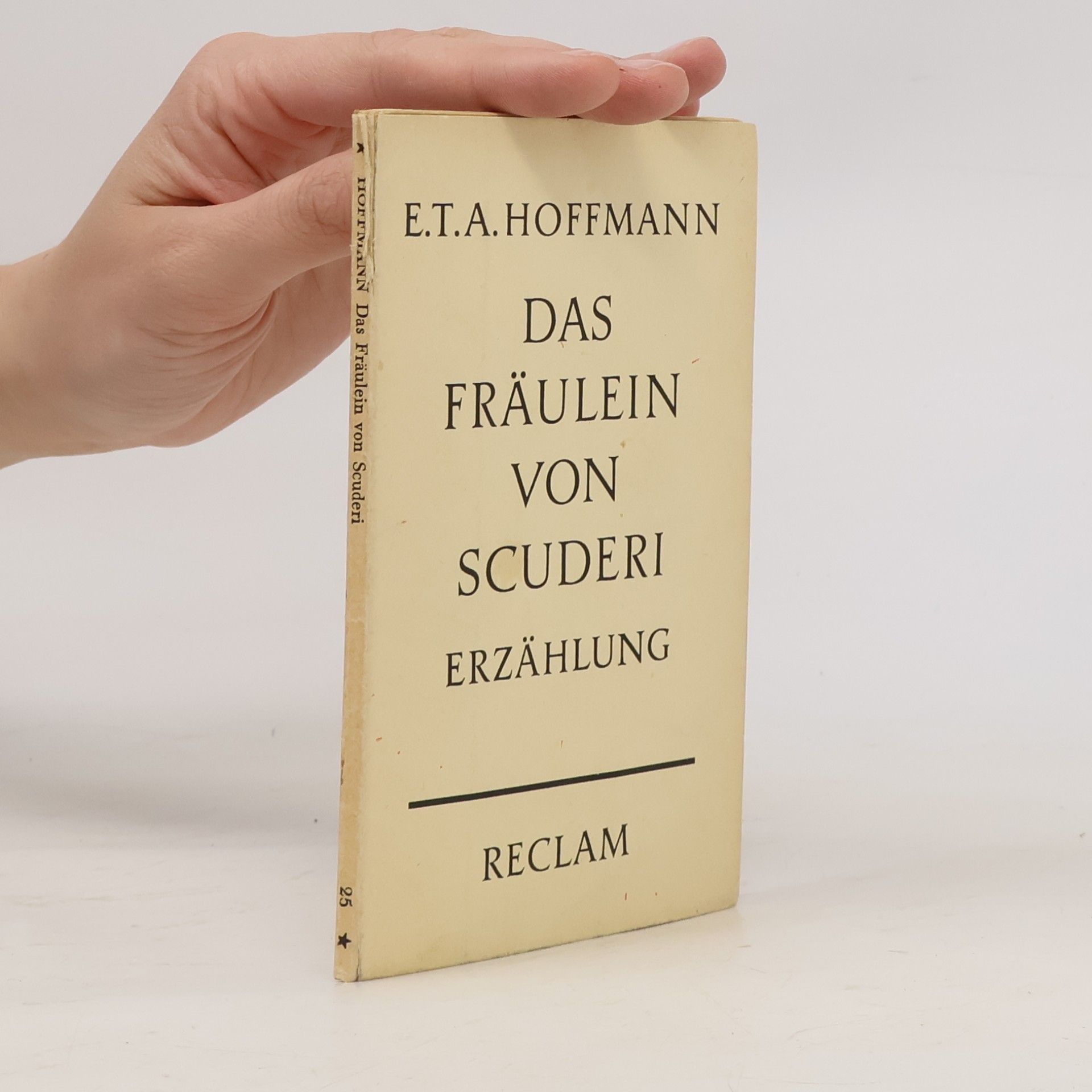 E. T. A. Hoffmann Das Fräulein von Scuderi