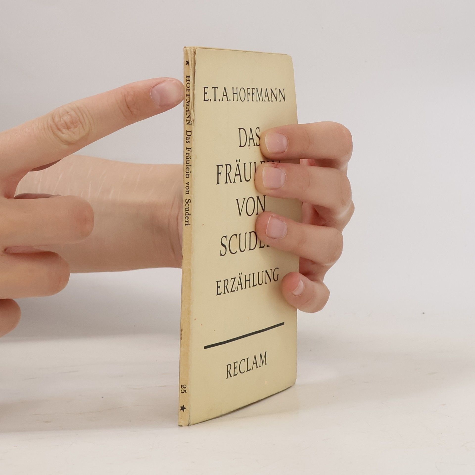 E. T. A. Hoffmann Das Fräulein von Scuderi