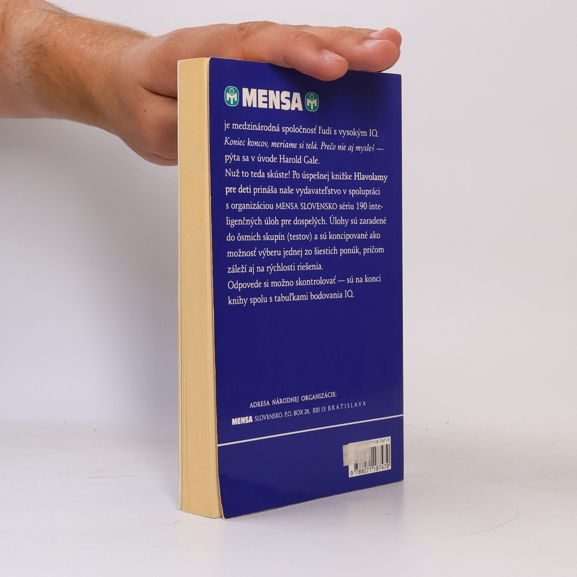 Various authors Mensa 2. - Otestujte si svoje IQ (190 úloh pre dospelých)
