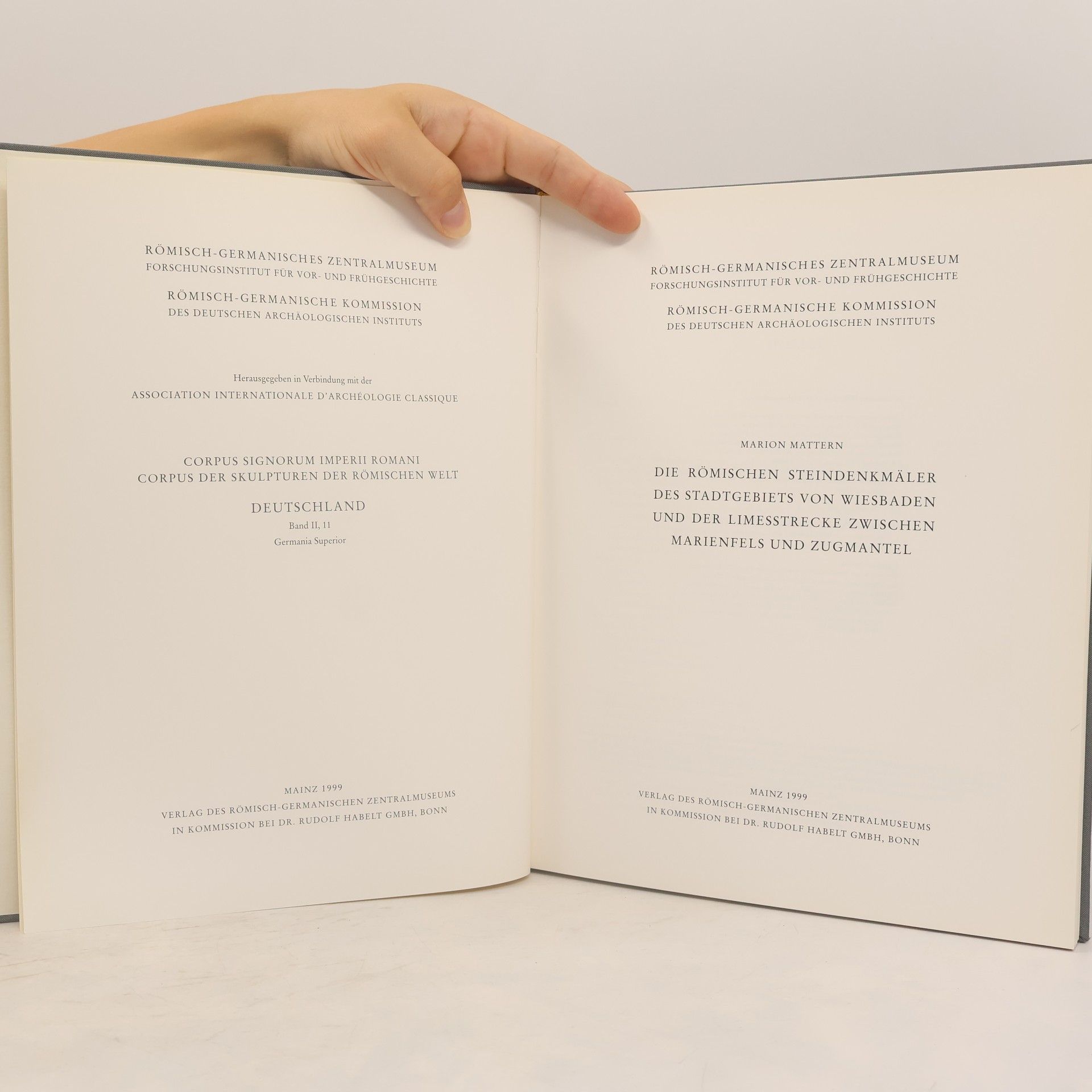 Marion Mattern Corpus Signorum Imperii Romani