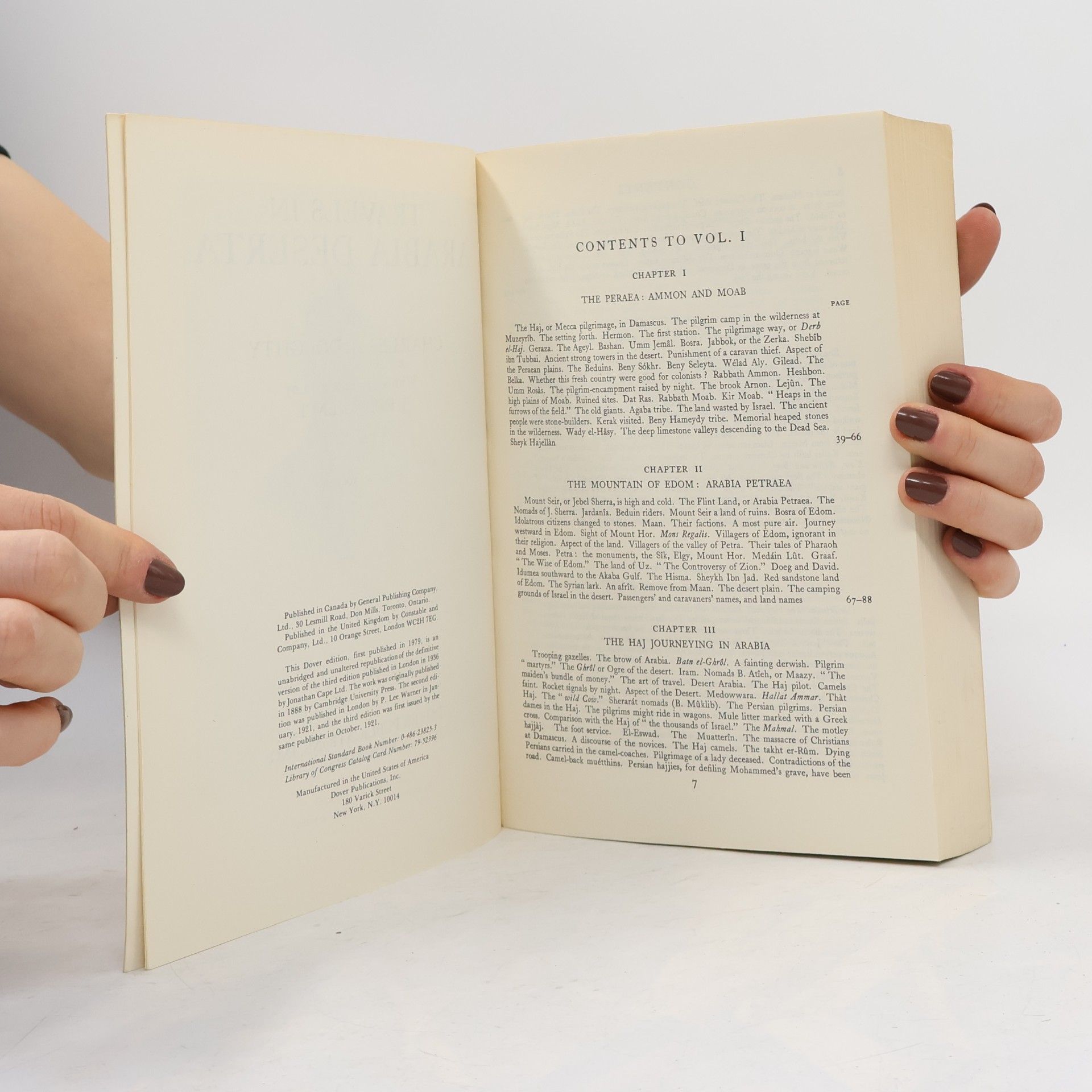 Charles Montagu Doughty Travels in Arabia Deserta
