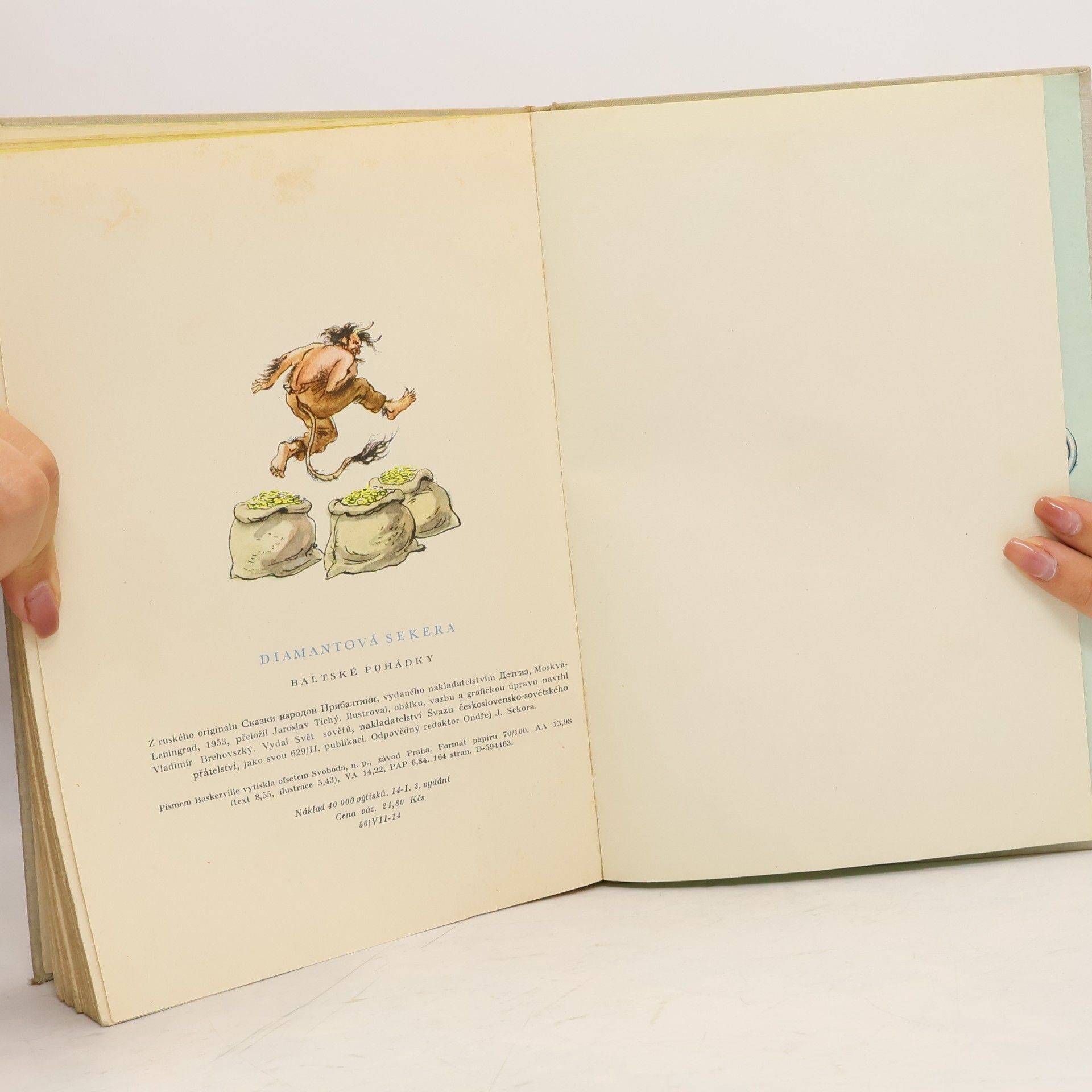 Various authors Diamantová sekera. Baltské pohádky