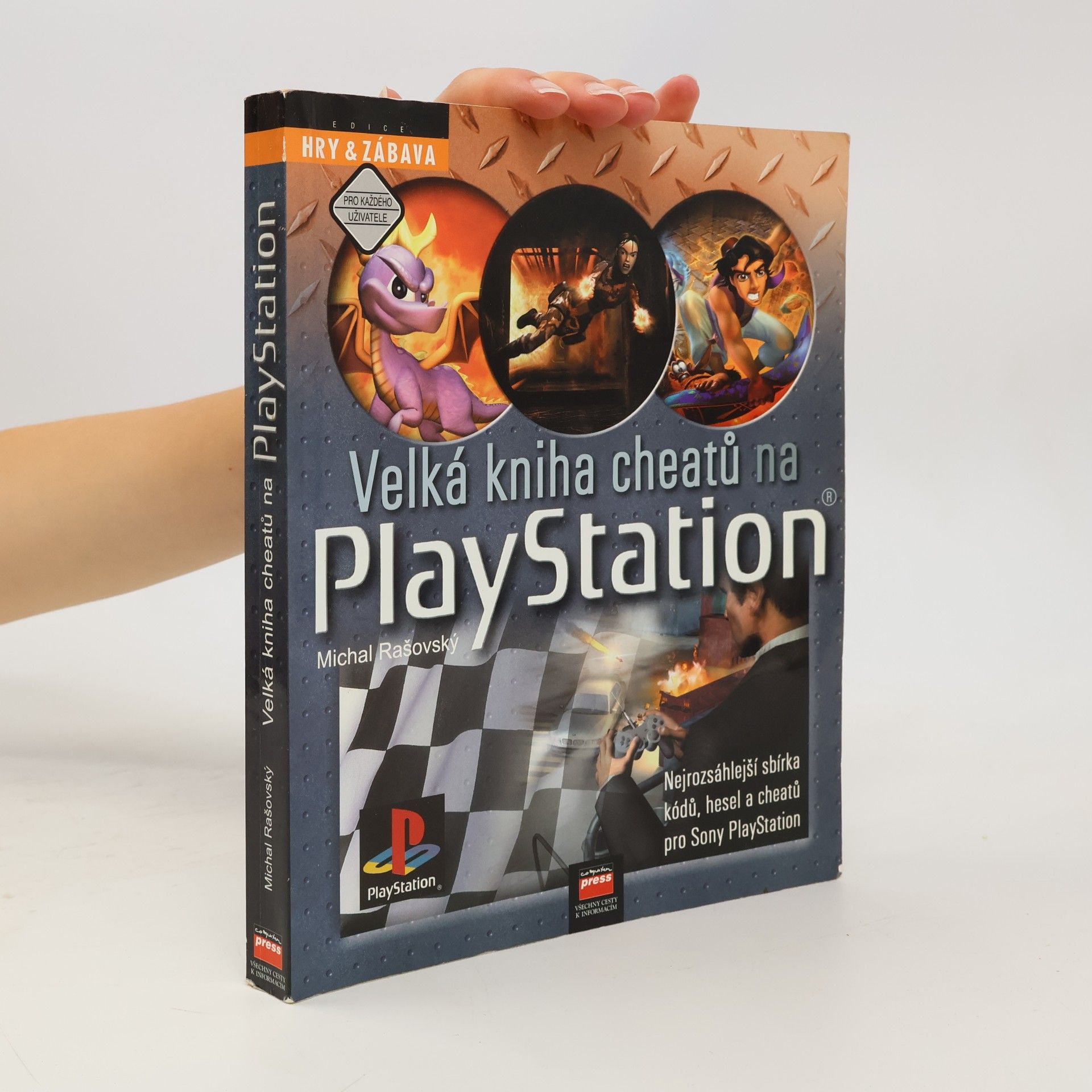 Michal Rašovský Velká kniha cheatů na PlayStation