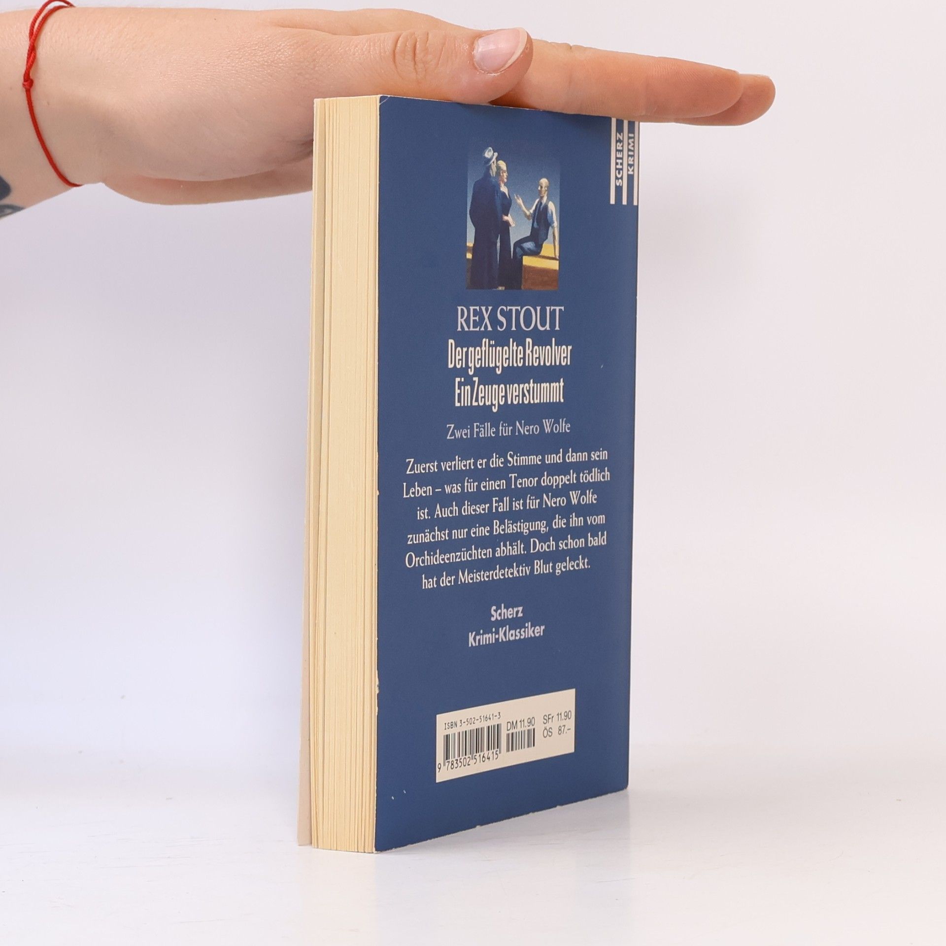 Rex Stout Ein Zeuge verstummt