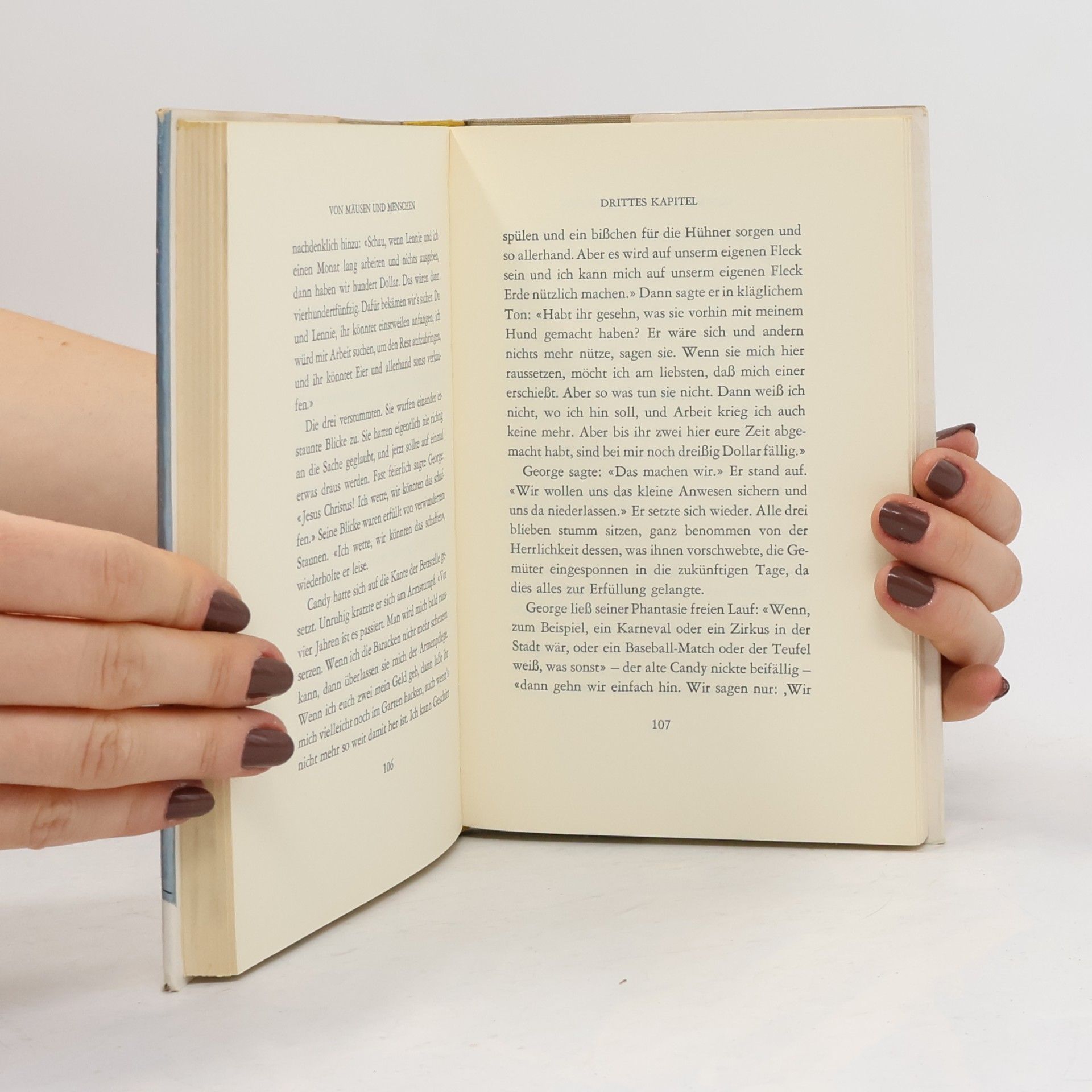 John Steinbeck Don Mäusen und Menschen