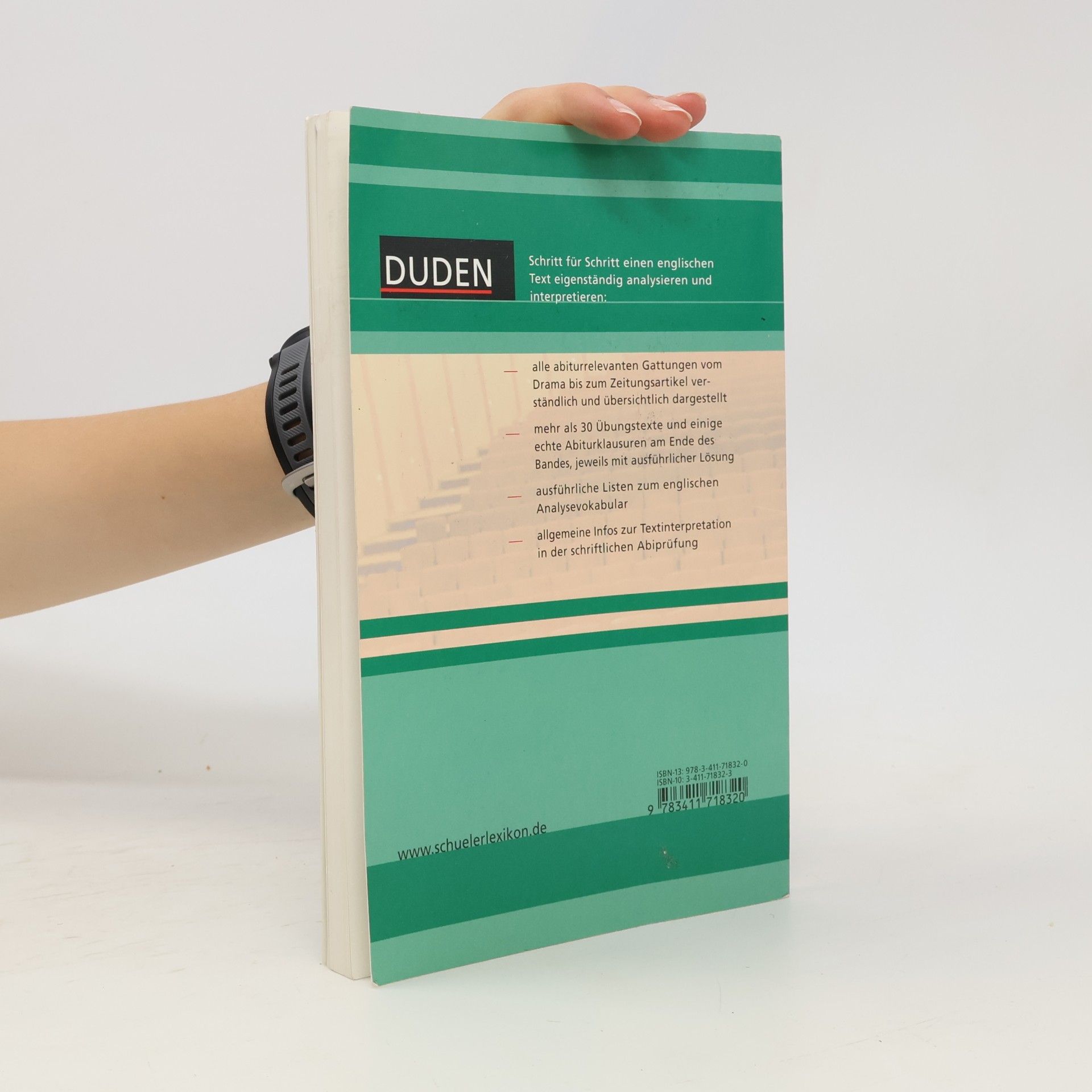 Klaus-Werner Thümmler Duden-Abiturhilfen: Englische Texte analysieren