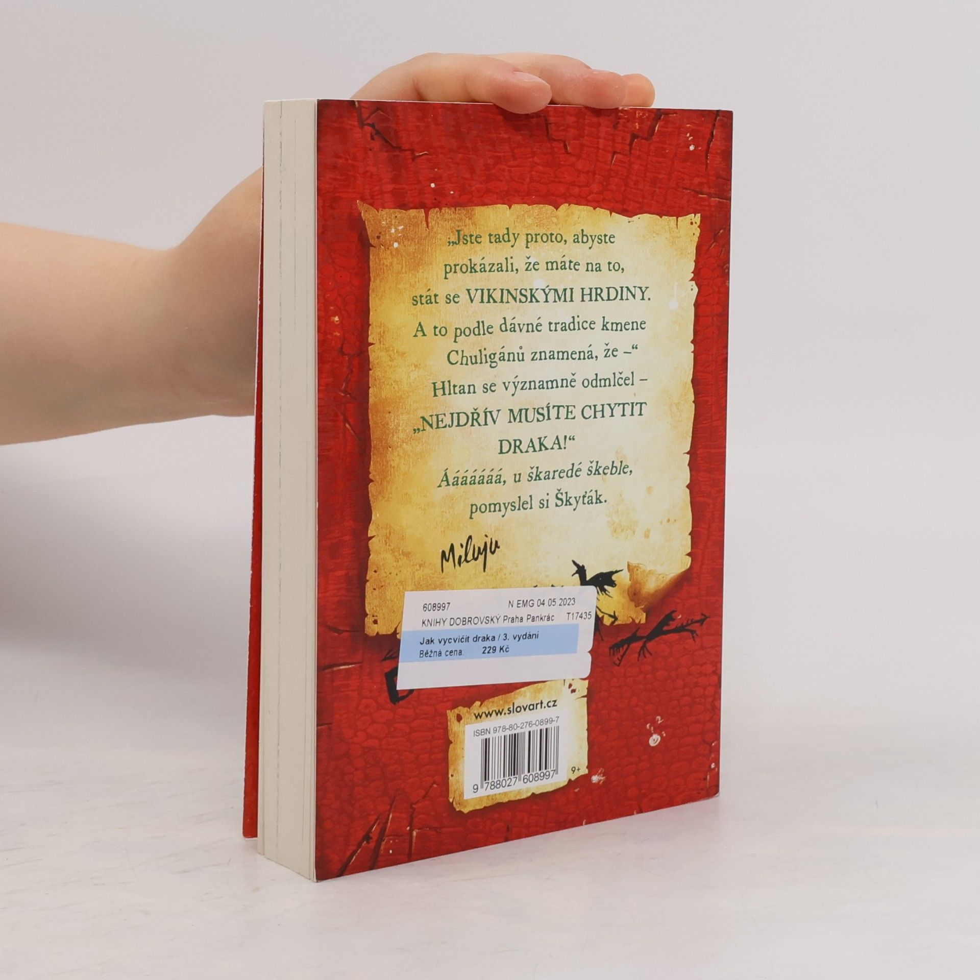 Cressida Cowell Jak vycvičit draka