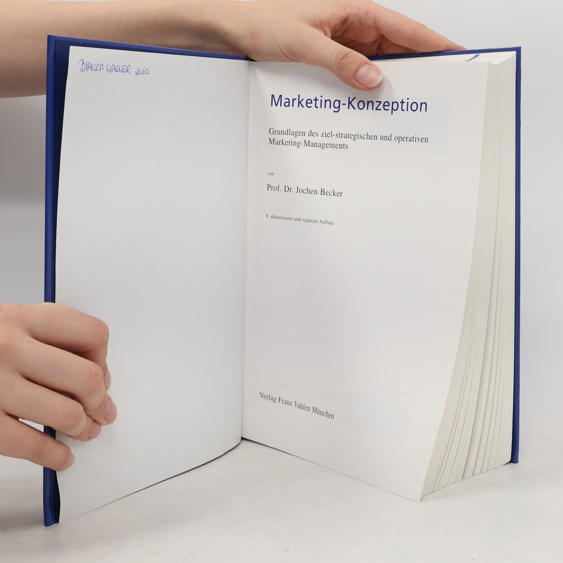 Jochen Becker Marketing-Konzeption