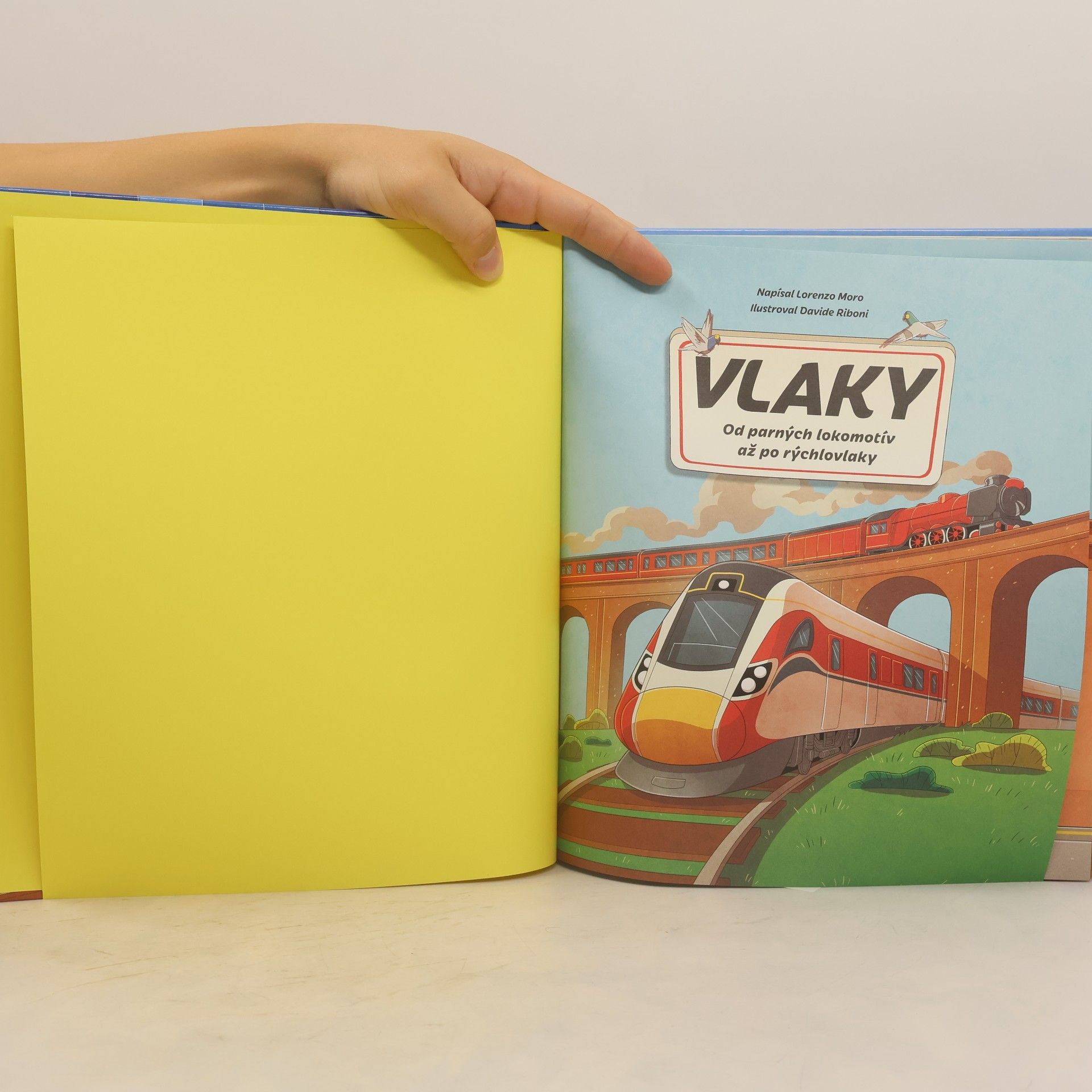 Lorenzo Moro Vlaky. Od parných lokomotív až po rýchlovlaky