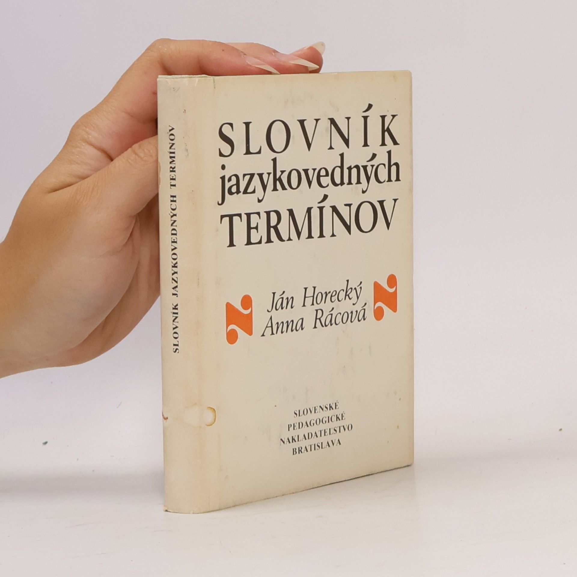 Ján Horecký Slovník jazykovedných termínov