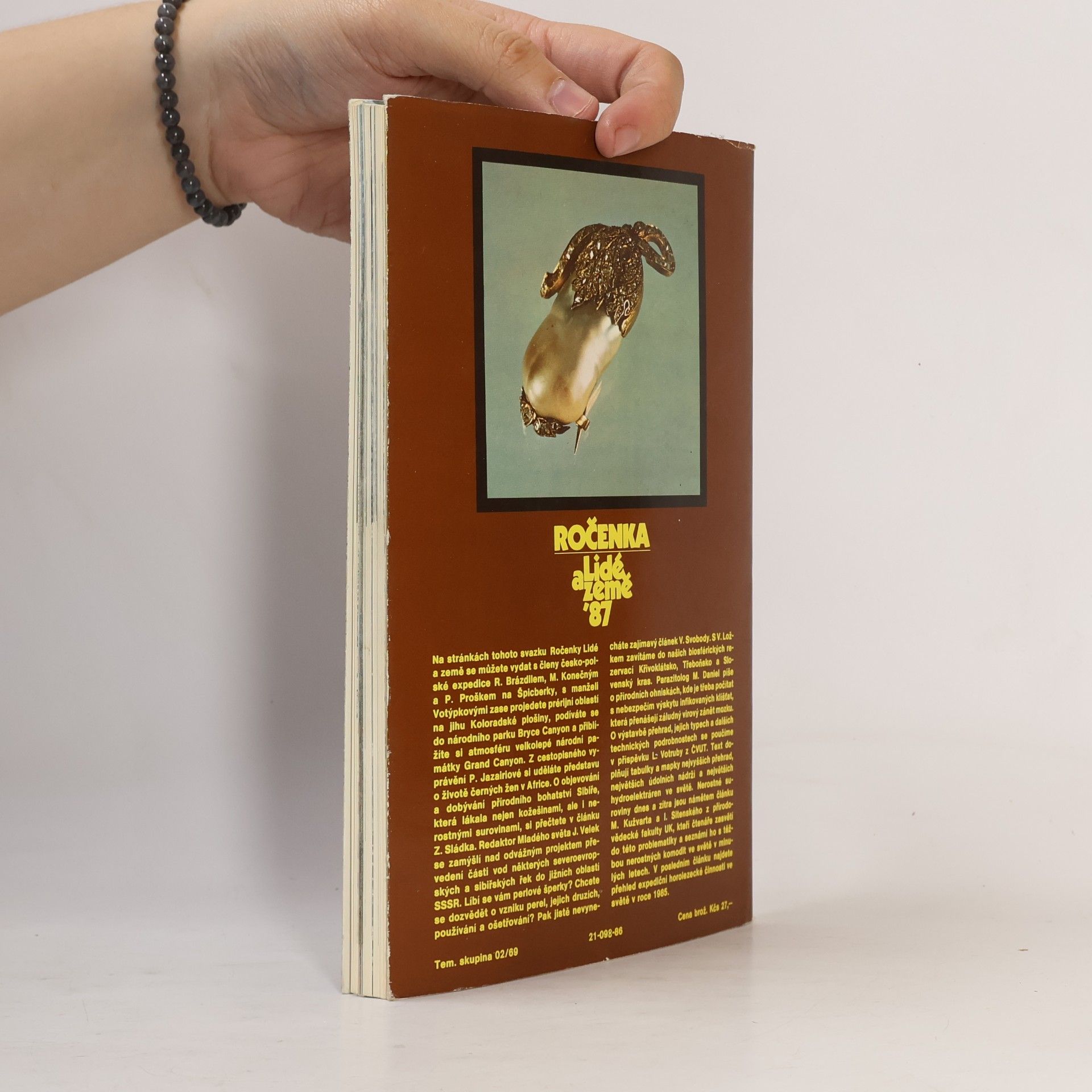 Collectif d'auteurs Lidé a země '87 - Ročenka populárně vědeckého zeměpisného a cestopisného měsíčníku