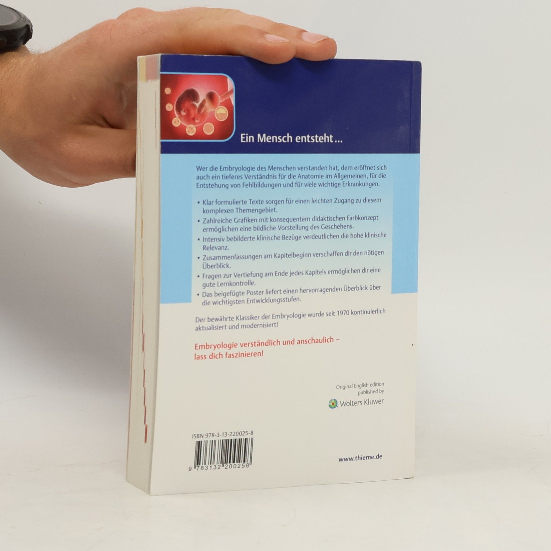 Thomas W. Sadler Taschenlehrbuch Embryologie