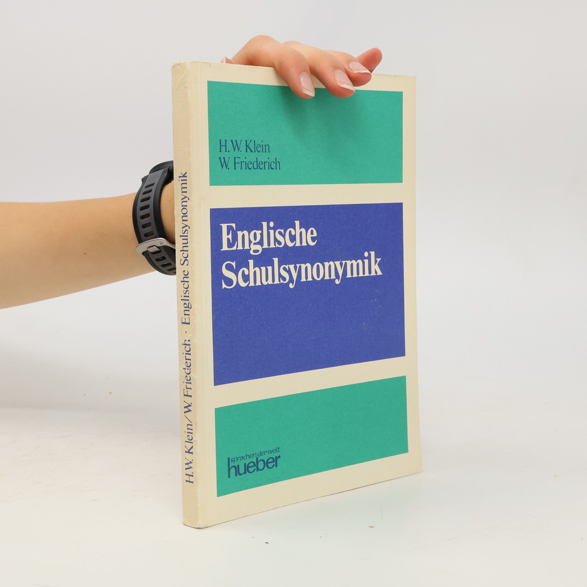 Hans-Wilhelm Klein Englische Schulsynonymik