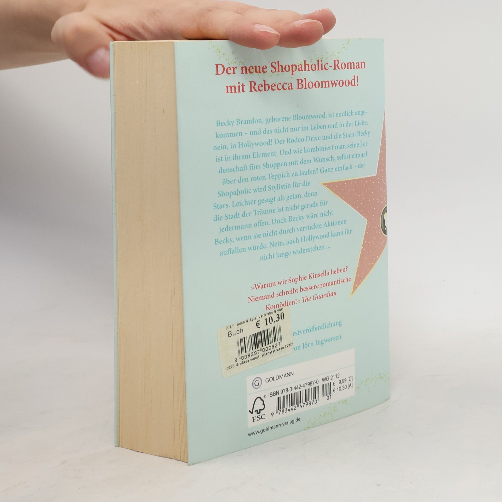 Sophie Kinsella Shopaholic in Hollywood