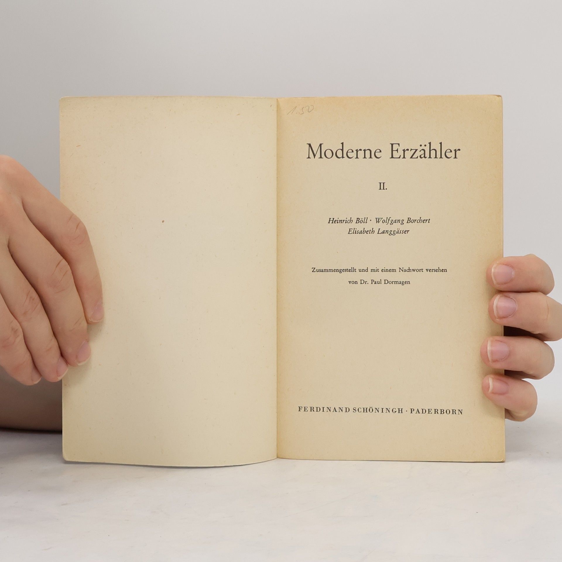 Heinrich Böll Moderne Erzähler 2