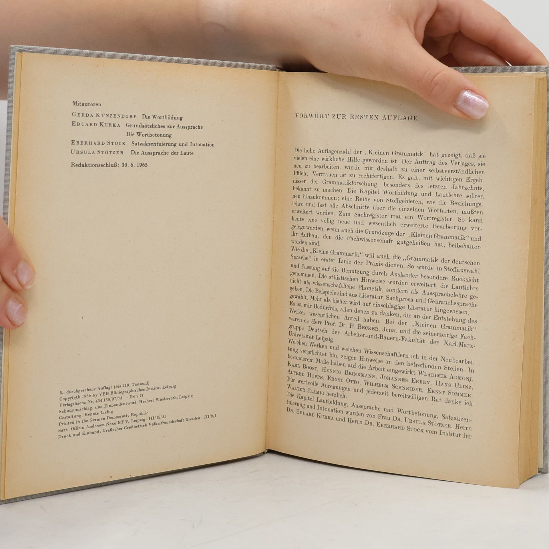 Walter Jung Grammatik der deutschen Sprache