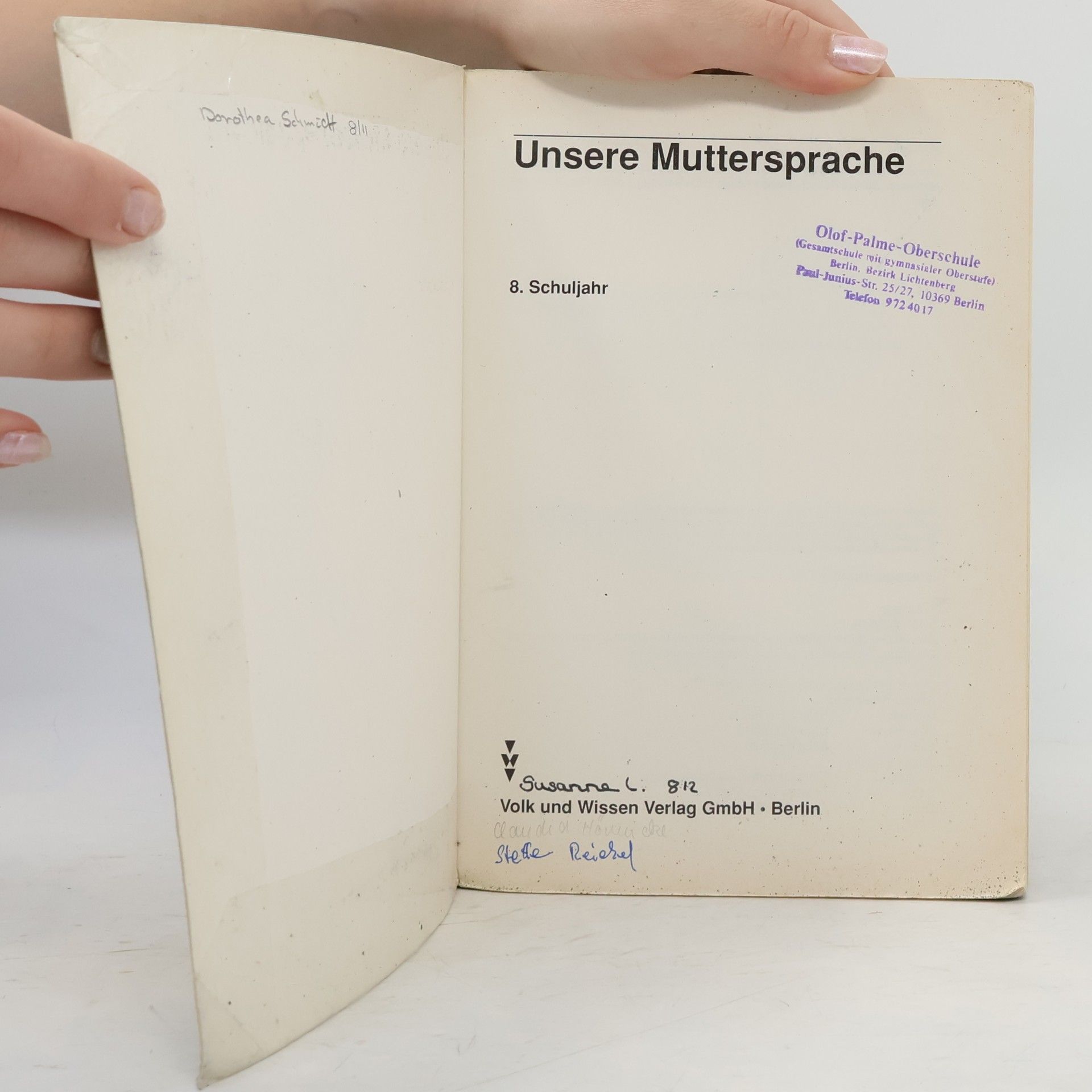 Ingrid Borchert Unsere Muttersprache