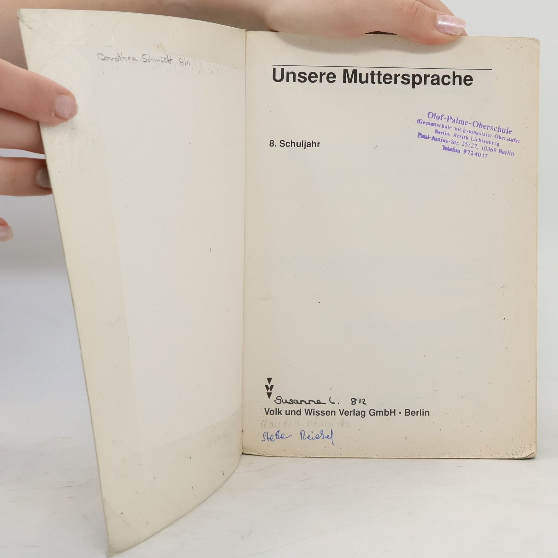 Ingrid Borchert Unsere Muttersprache