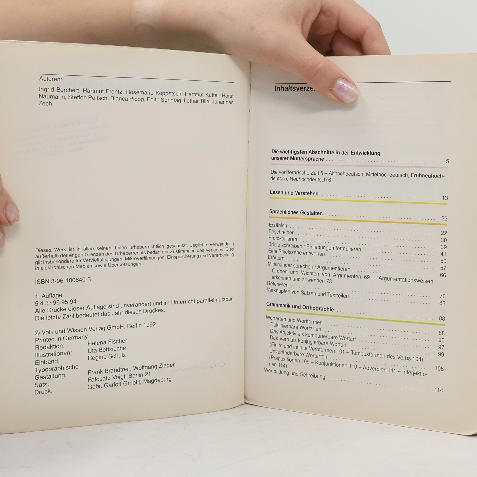 Ingrid Borchert Unsere Muttersprache