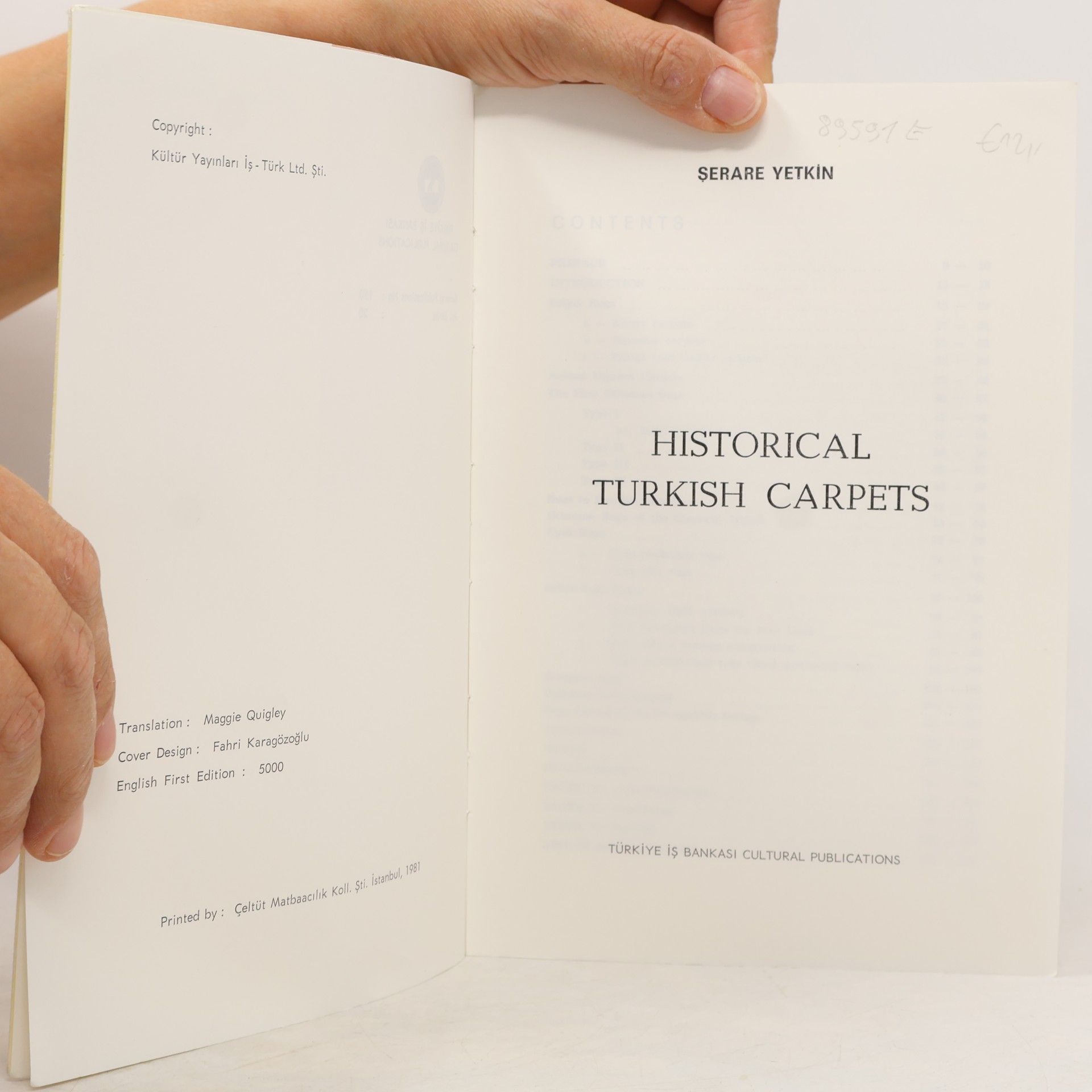 Şerare Yetkin Historical Turkish Carpets
