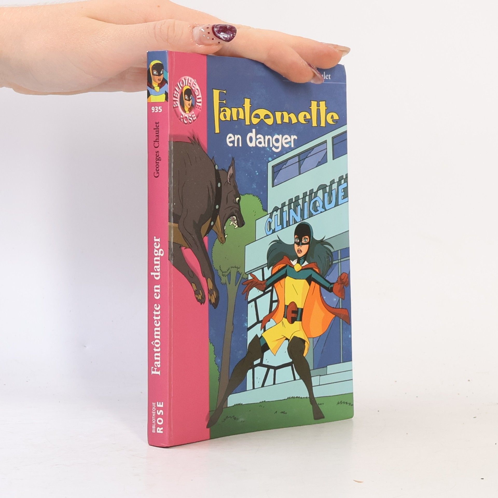Bibliothèque Rose - 935: Fantômette en danger