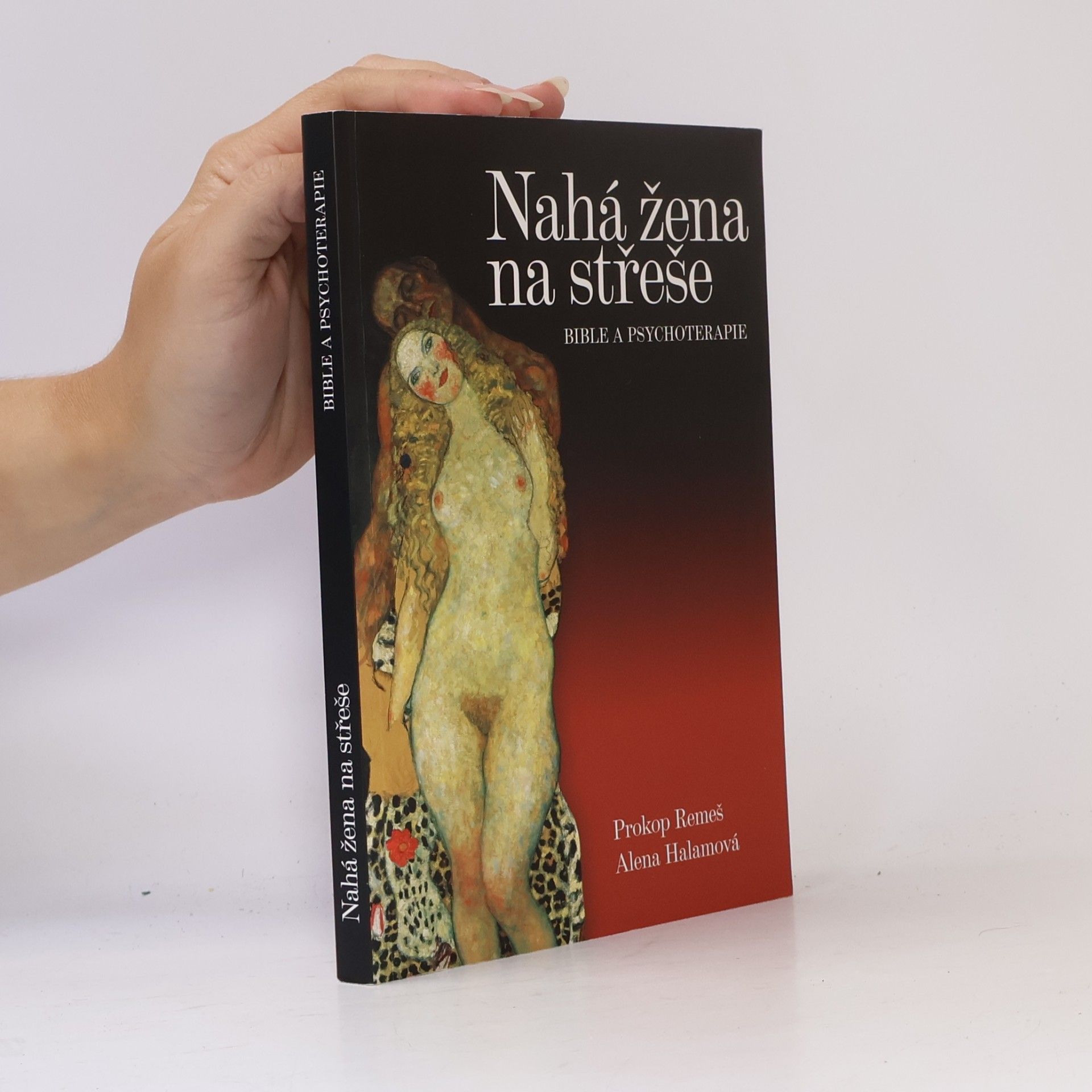 Alena Halamová Nahá žena na střeše