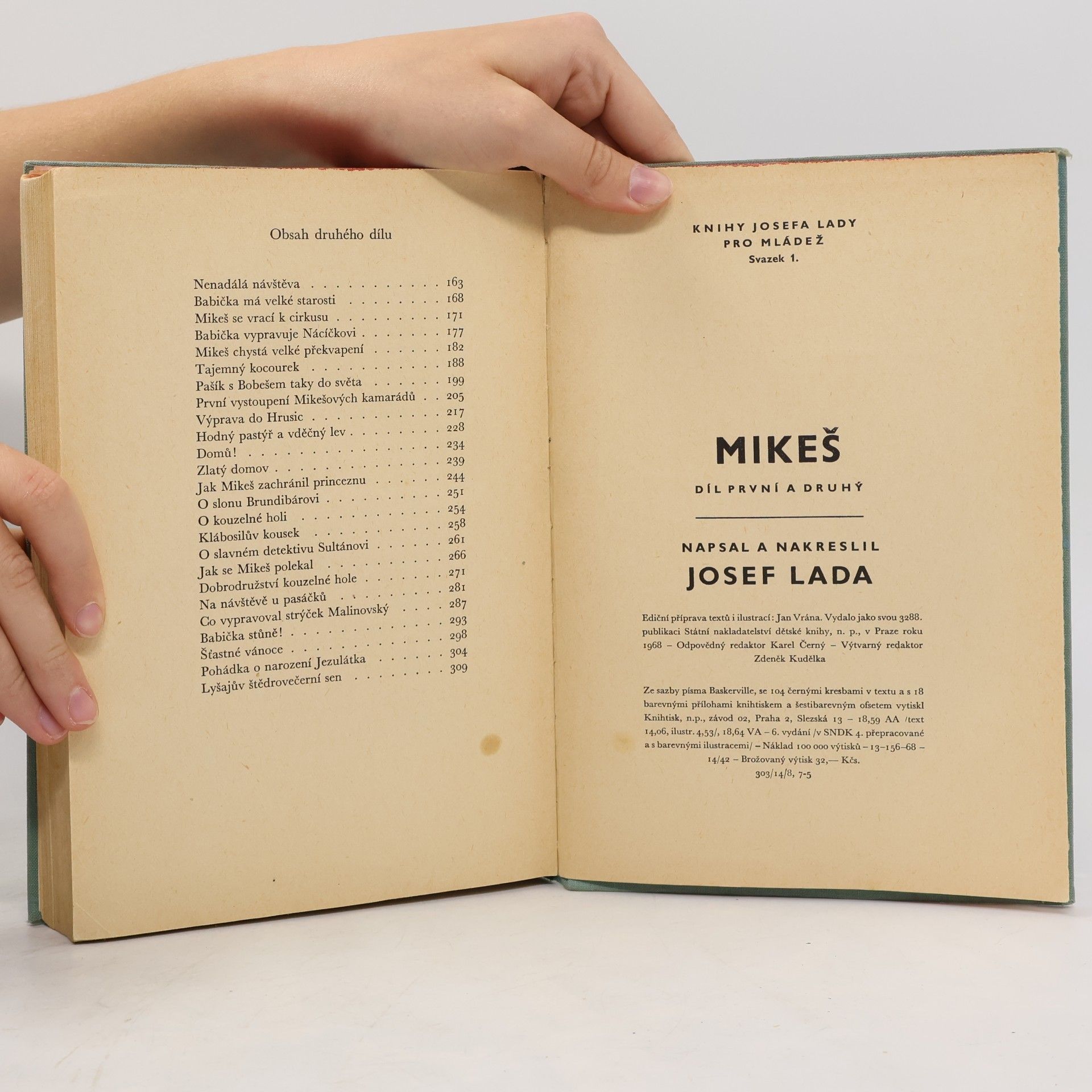 Josef Lada Mikeš I/II