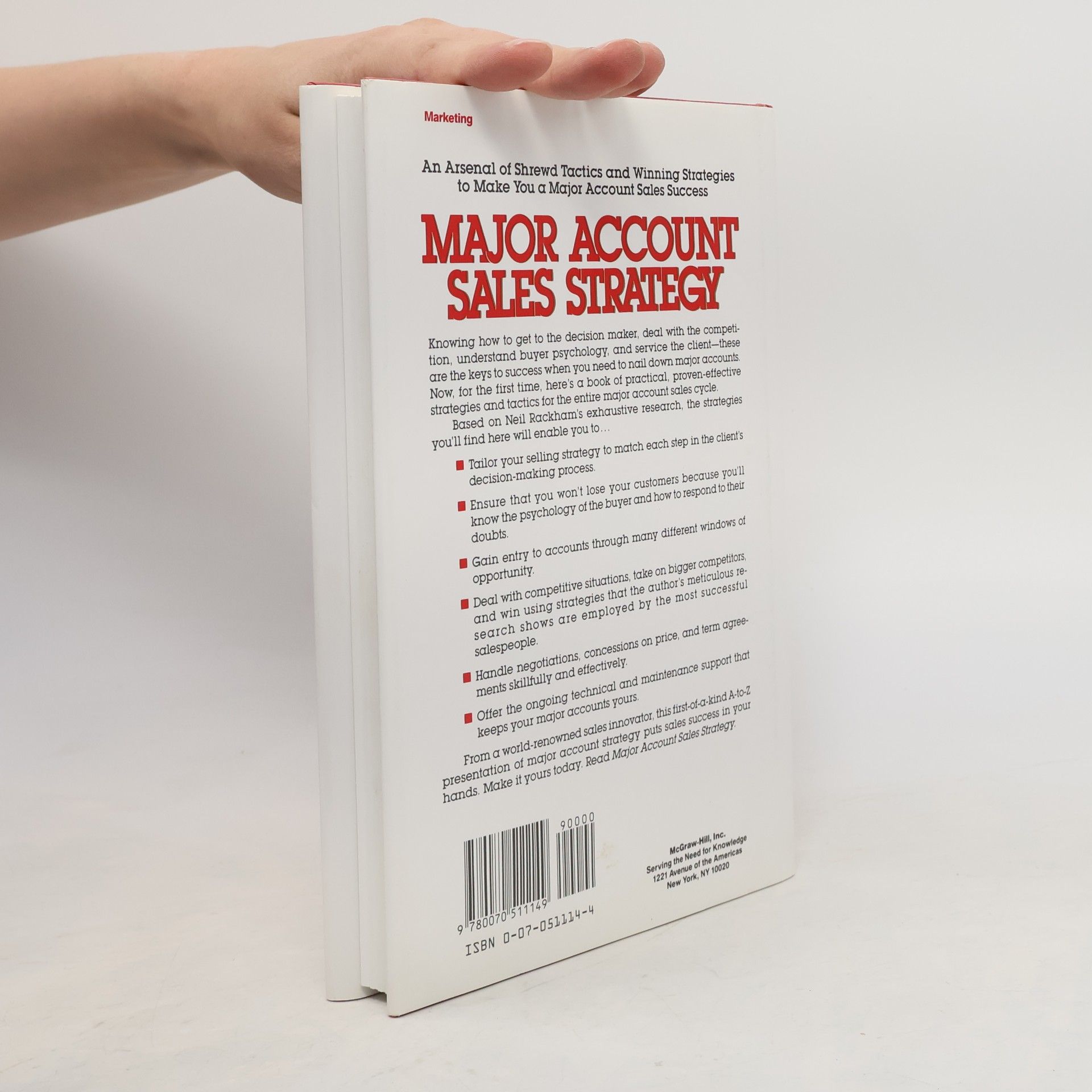 Neil Rackham Major Account Sales Strategy