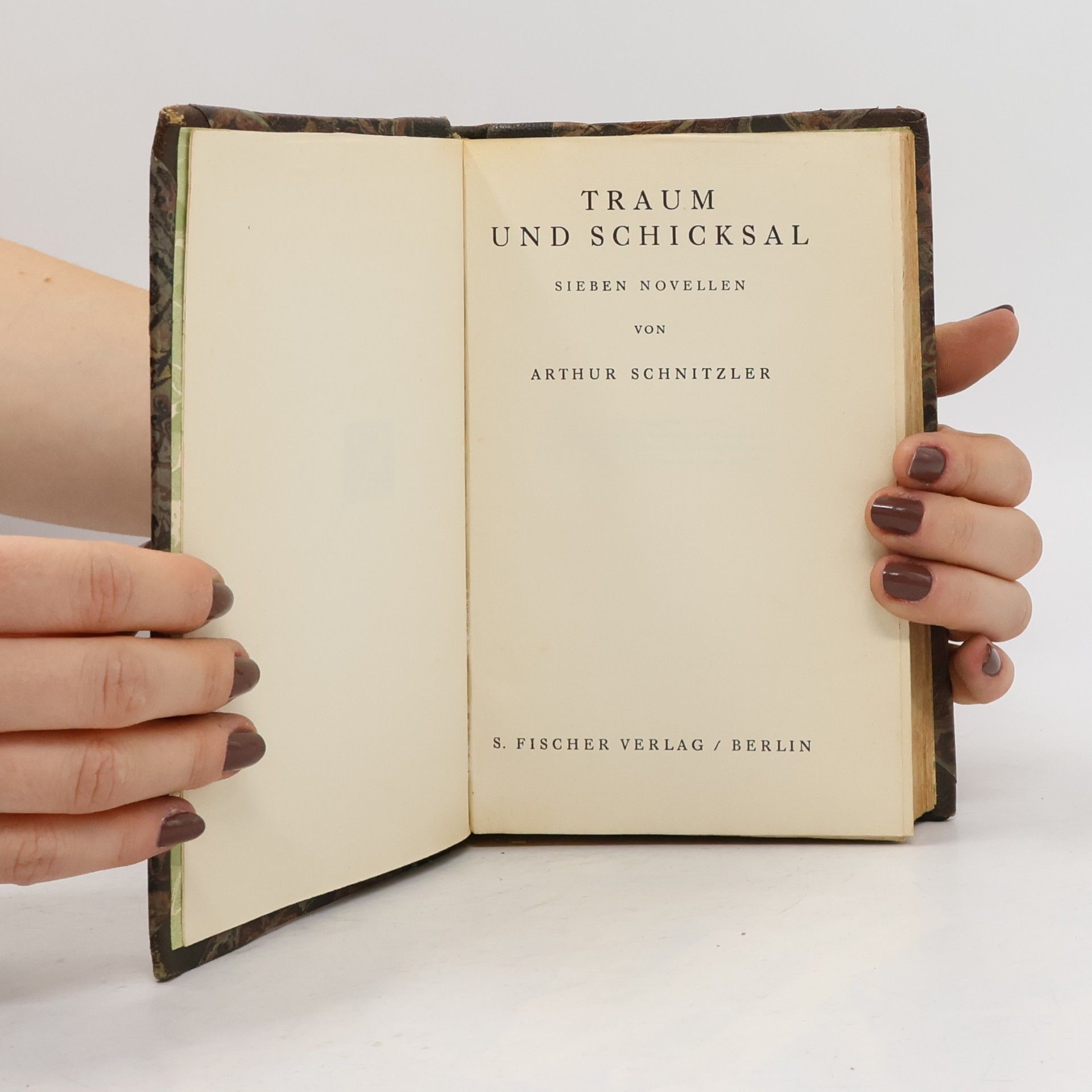 Arthur Schnitzler Traum und Schicksal