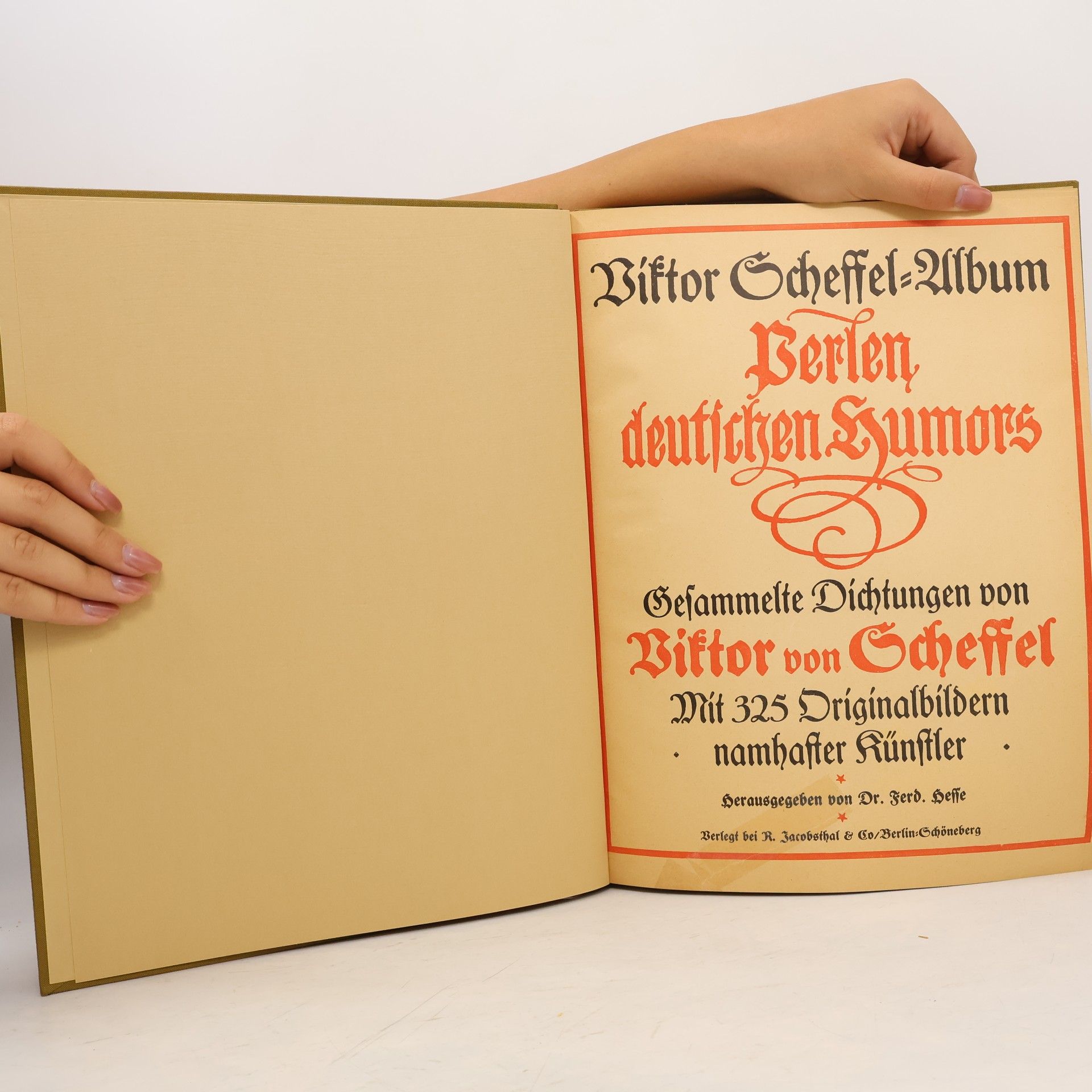 Joseph Viktor von Scheffel Viktor Scheffel-Album, Perlen deutschen Humors