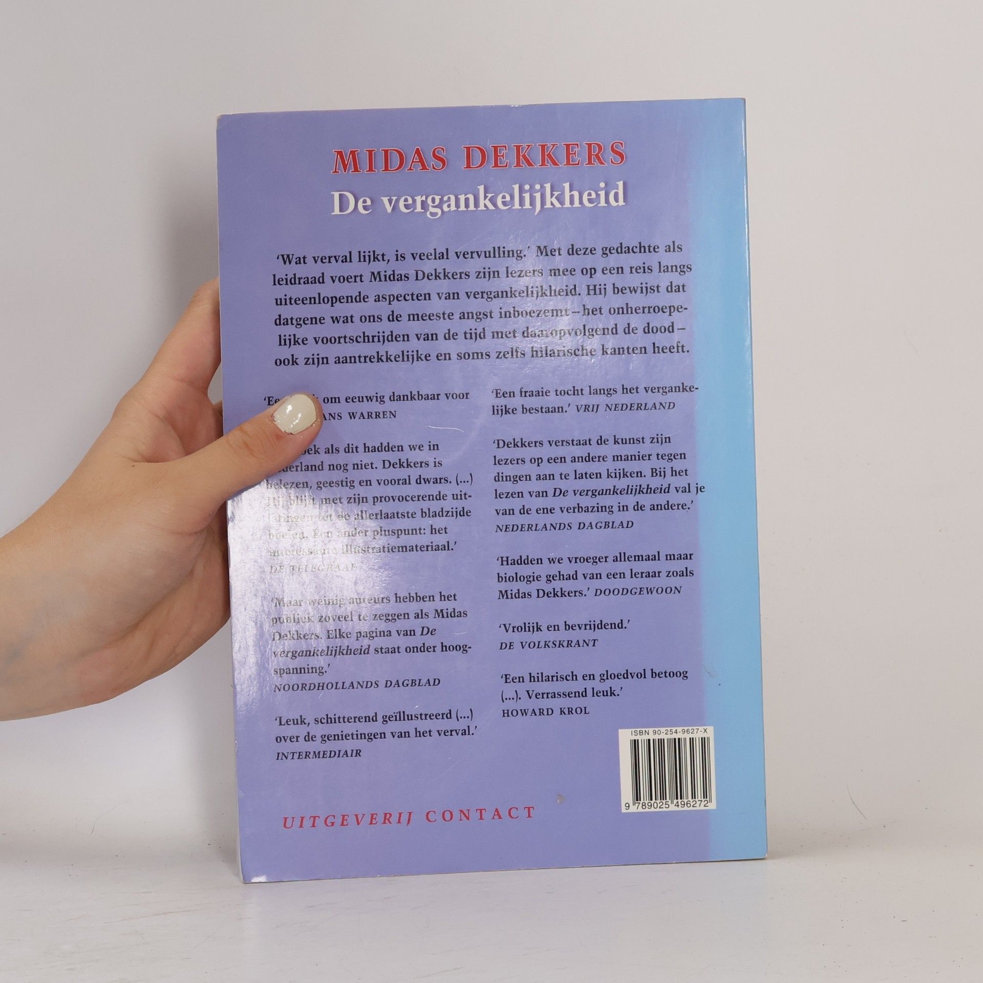 Midas Dekkers De vergankelijkheid