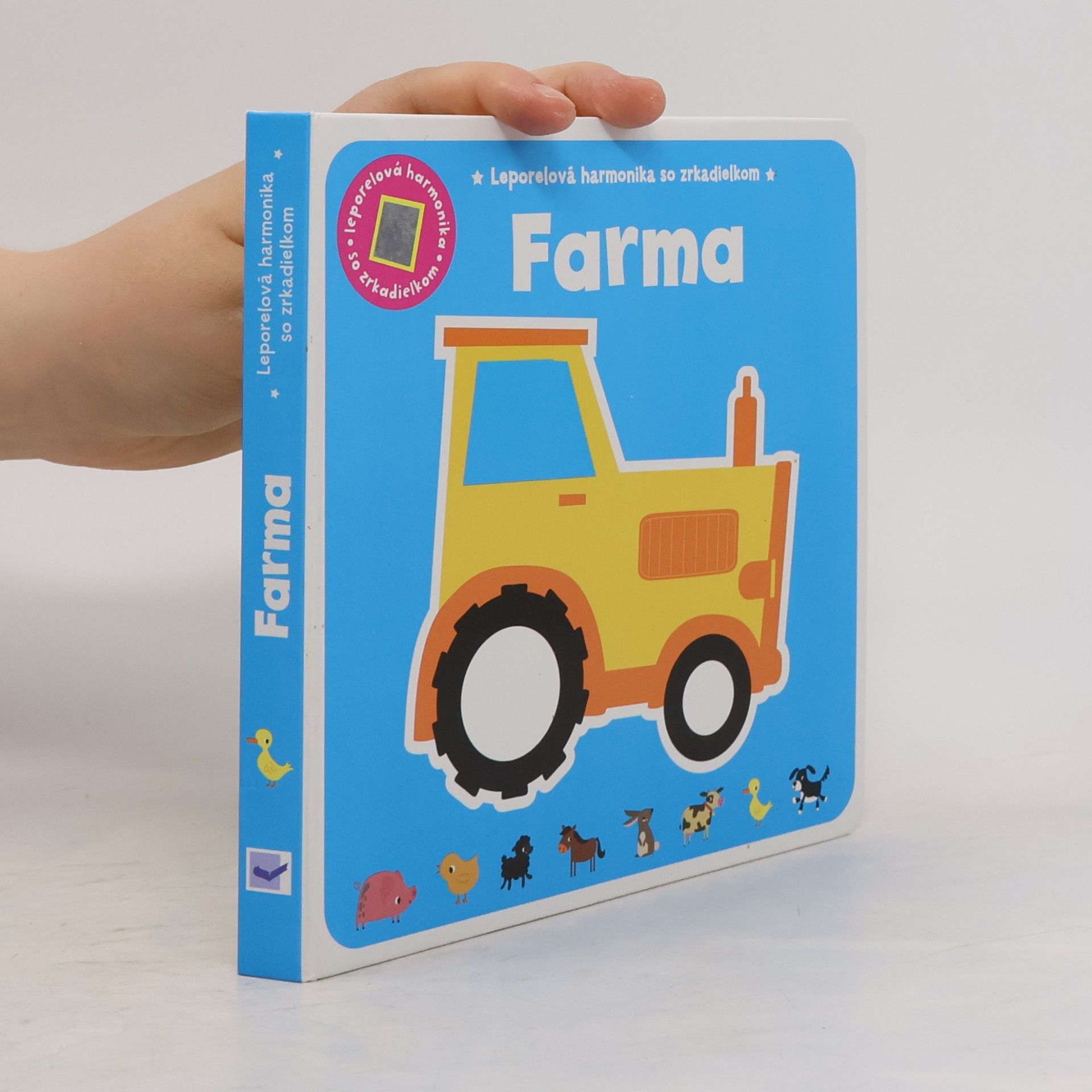 Farma-leporelová harmonika so zrkadielkom