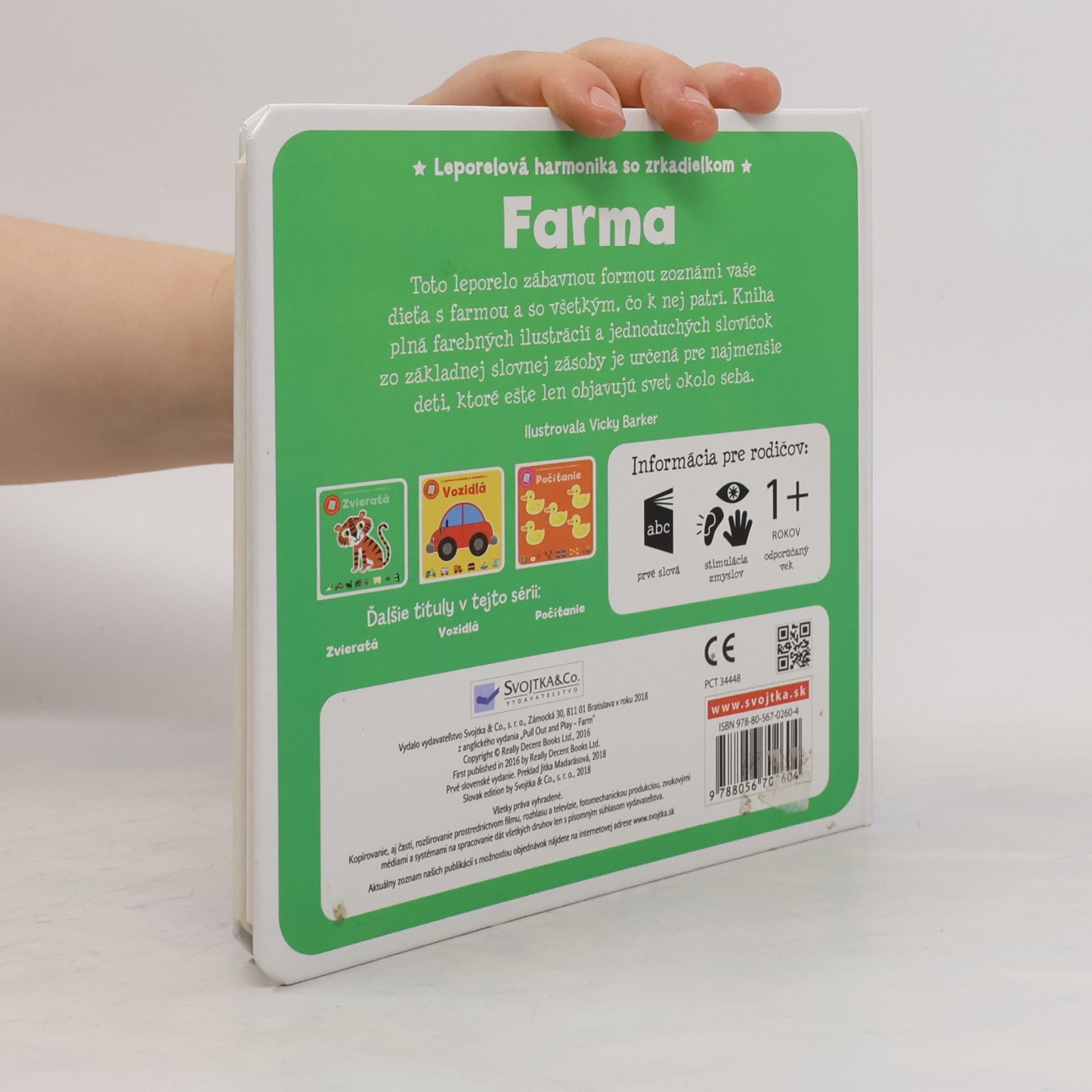 Autor neuveden Farma-leporelová harmonika so zrkadielkom