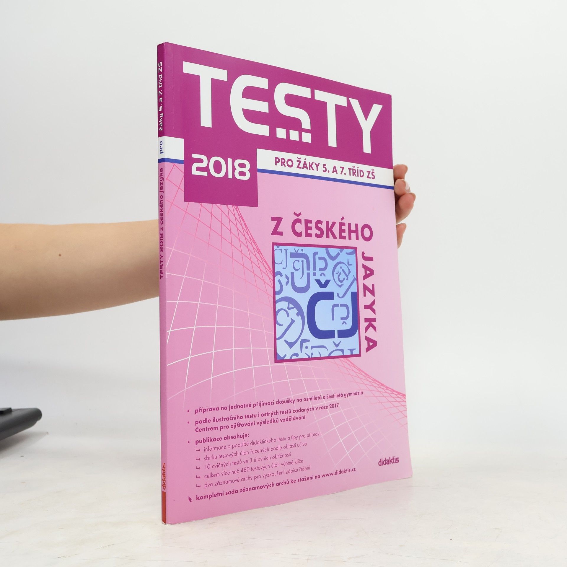 Veronika Švecová Testy 2018 pro žáky 5. a 7. tříd ZŠ z českého jazyka