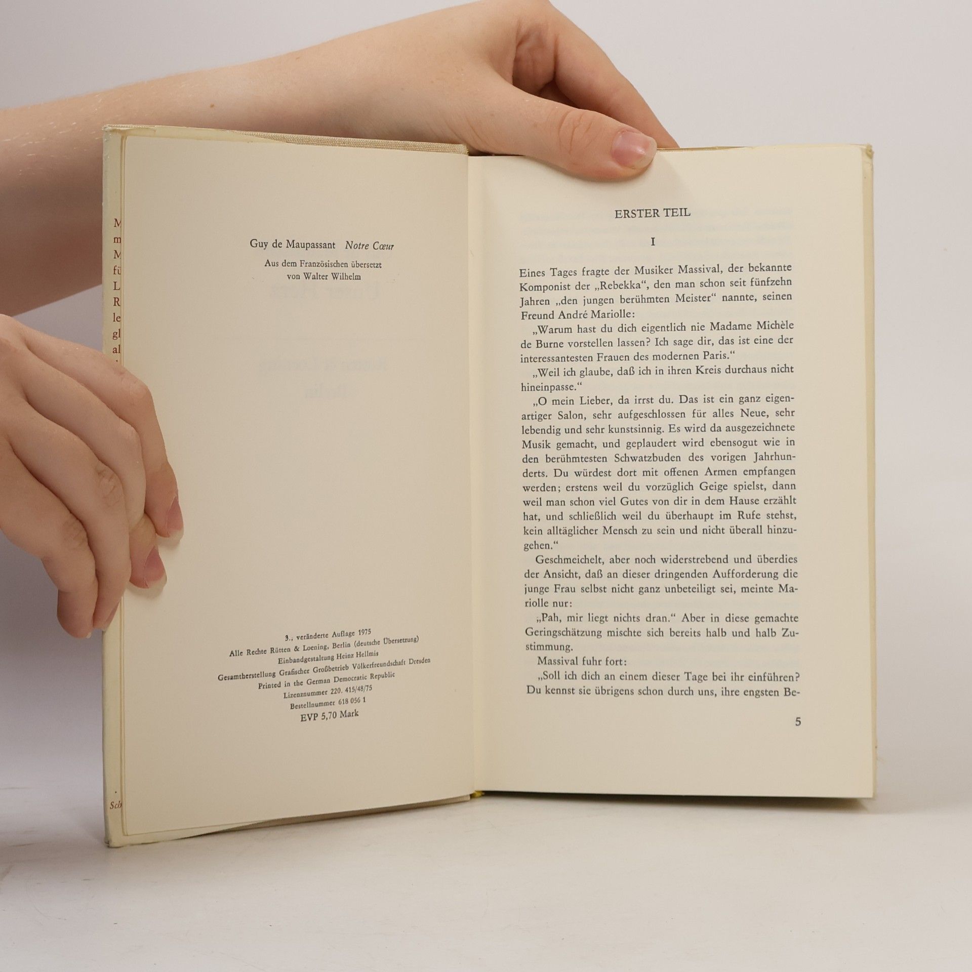 Guy de Maupassant Unser Herz