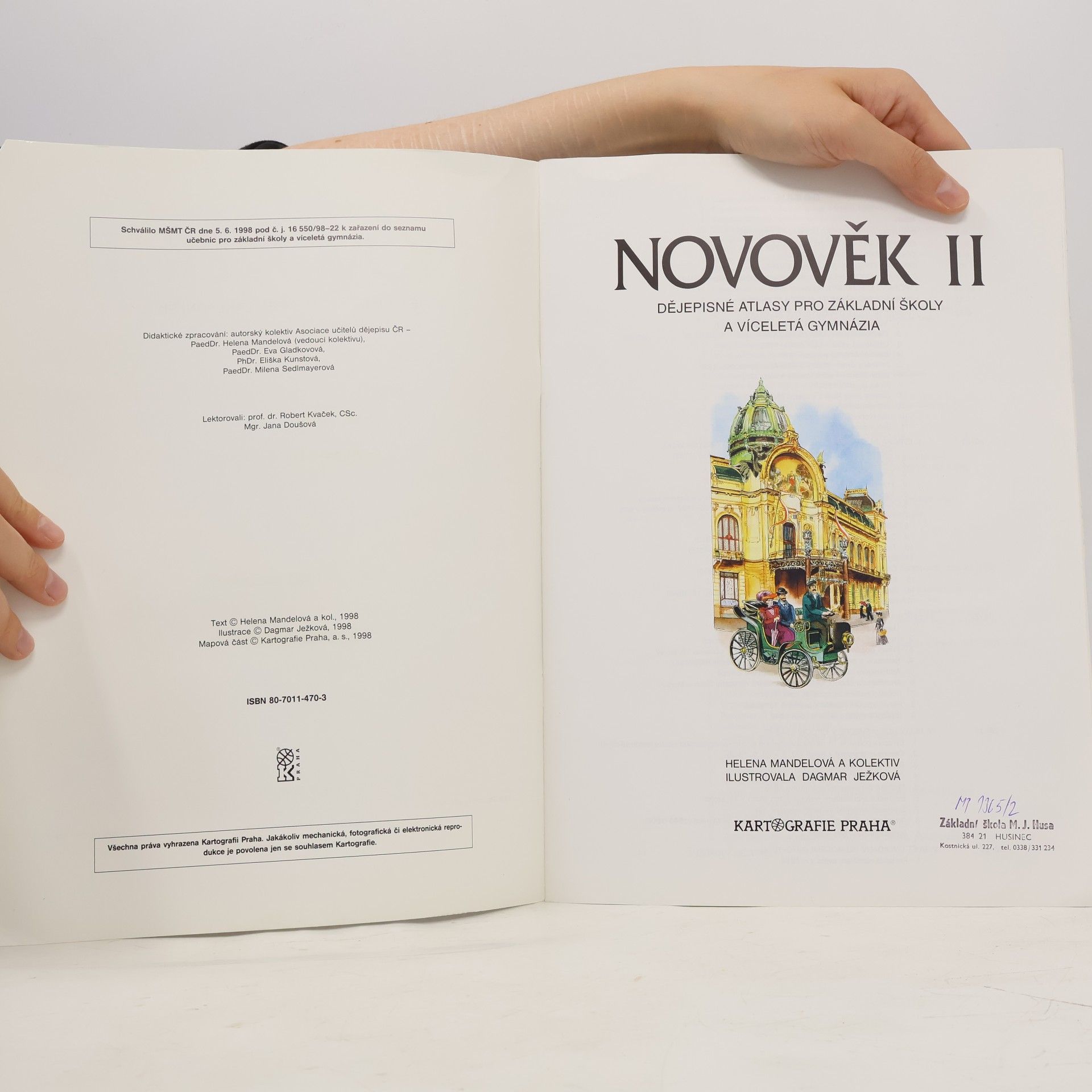 Helena Mandelová Novověk II